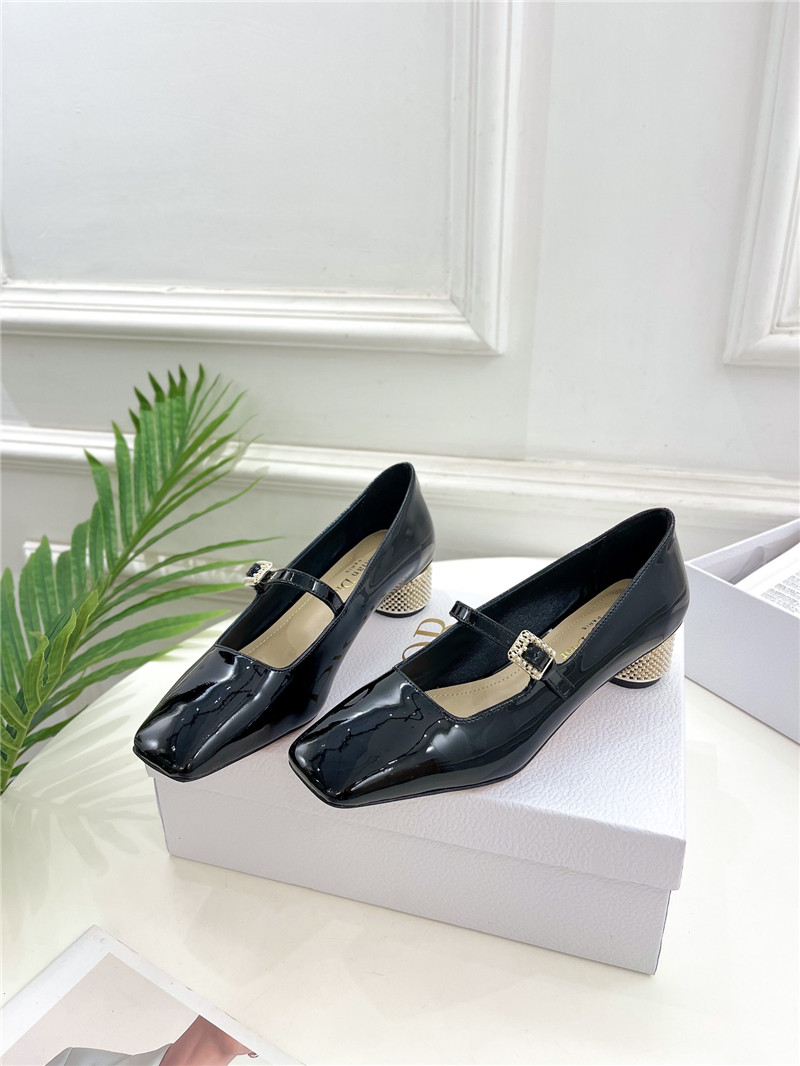 dior early spring new pearl heel shoes - Sneaker Replica Workshop