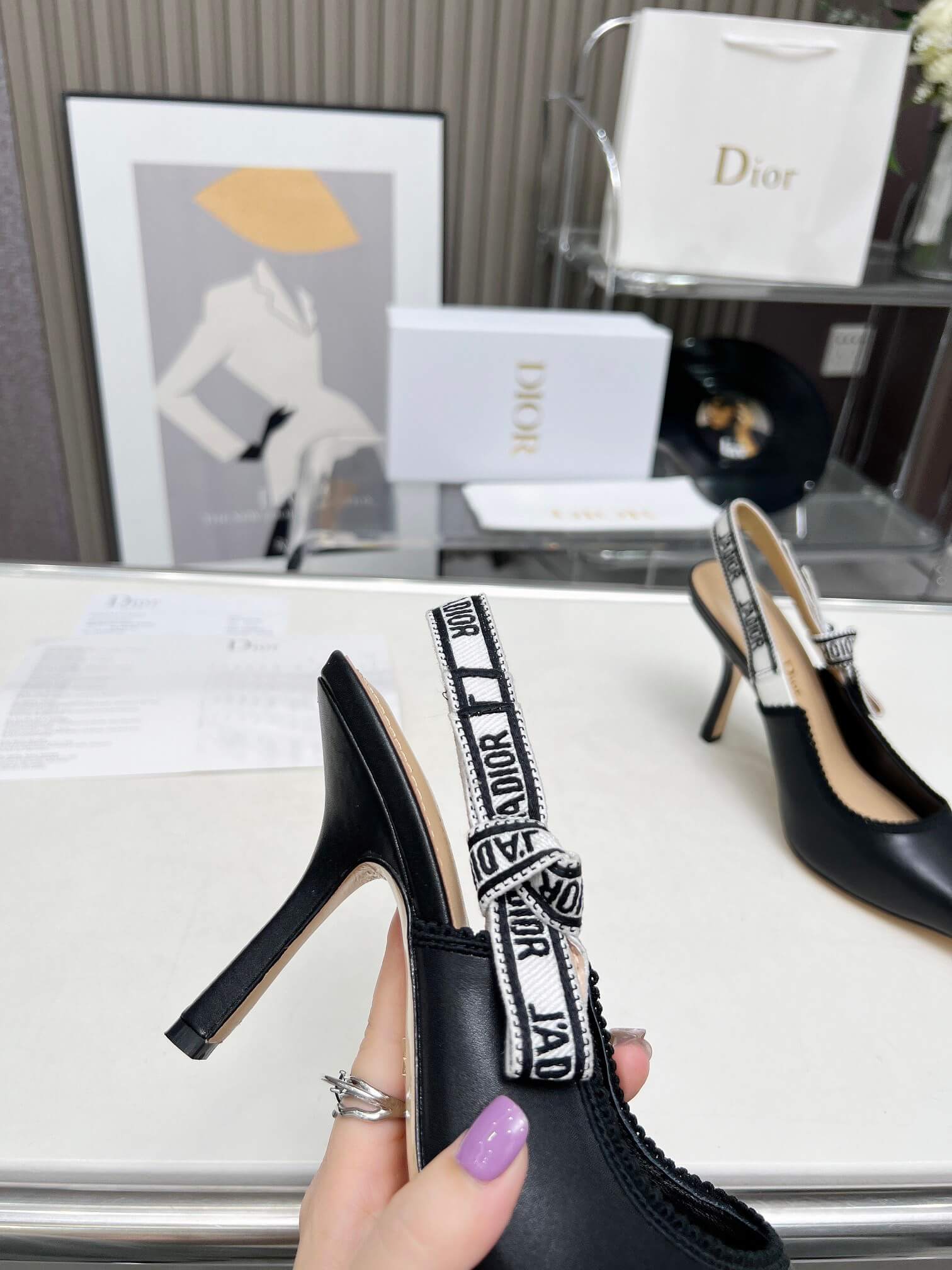 J Adior Slingback Pump - Top Club
