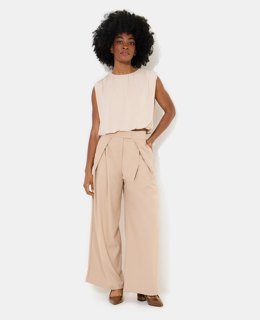 Pimkie Top boule sans manches en maille fluide