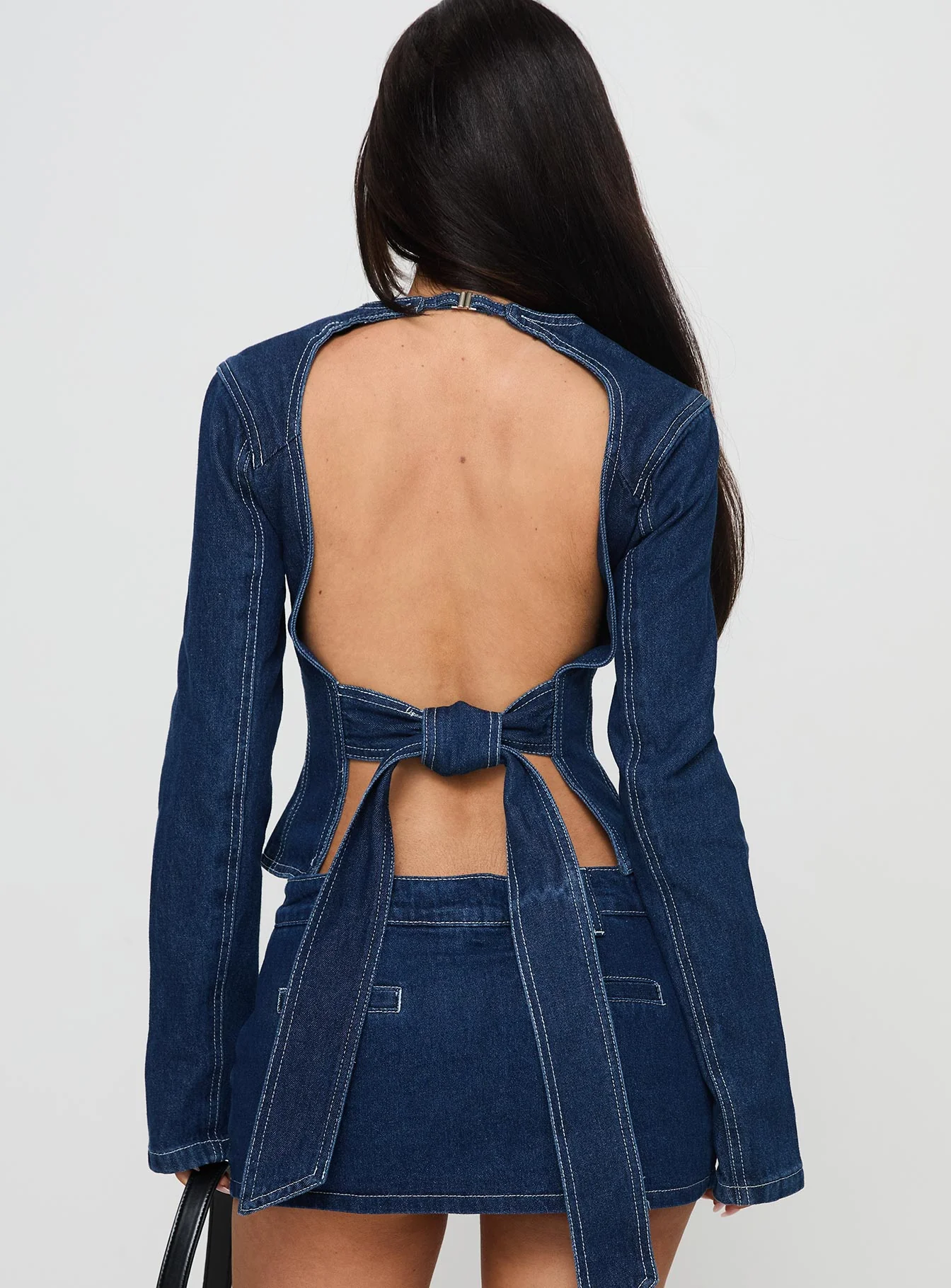 Countryside Long Sleeve Top Denim