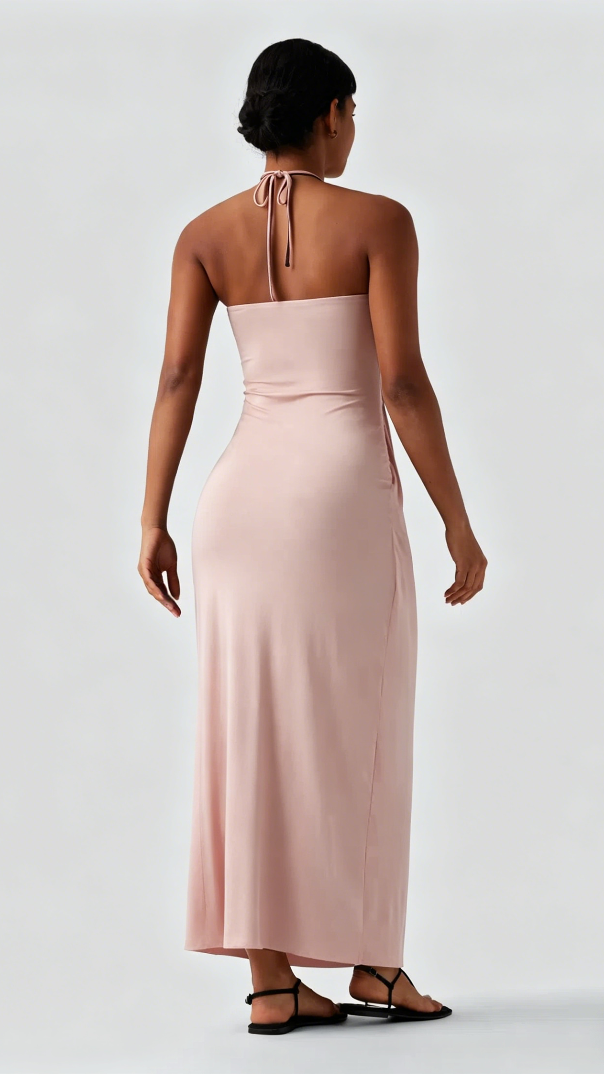 Women's Halter-Neck Backless Maxi Dress - Nordfashionstorm - Women's Clothing, Fashion for You - Nordfashionstorm.com