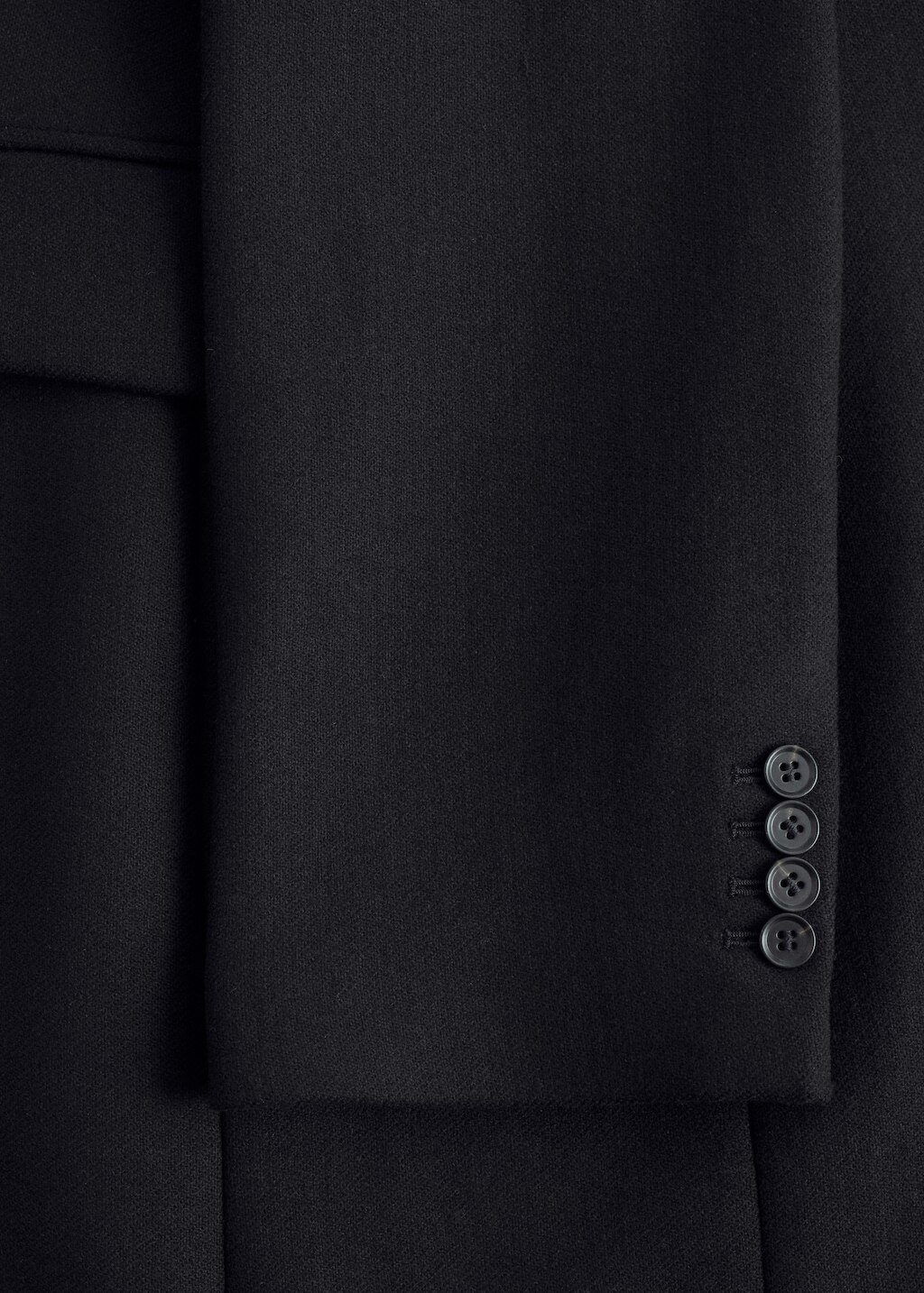 & Other Stories LONG WOOL COAT