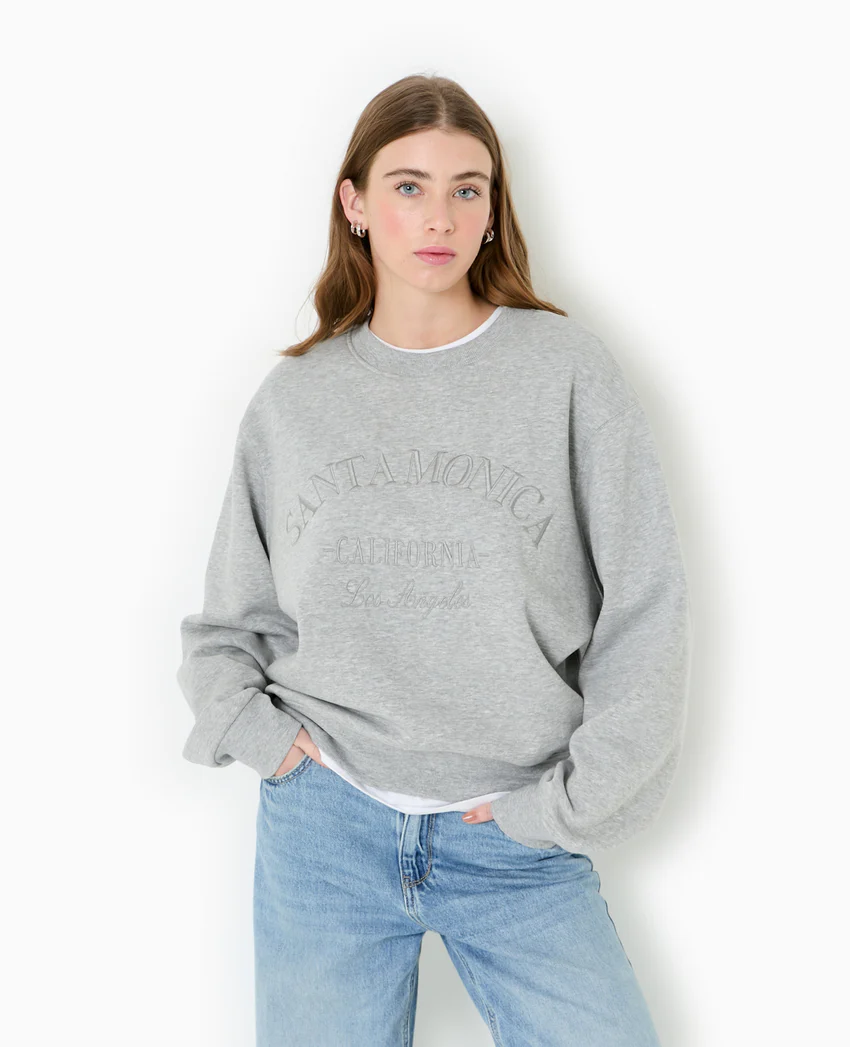 Pimkie Sweat col rond avec broderie