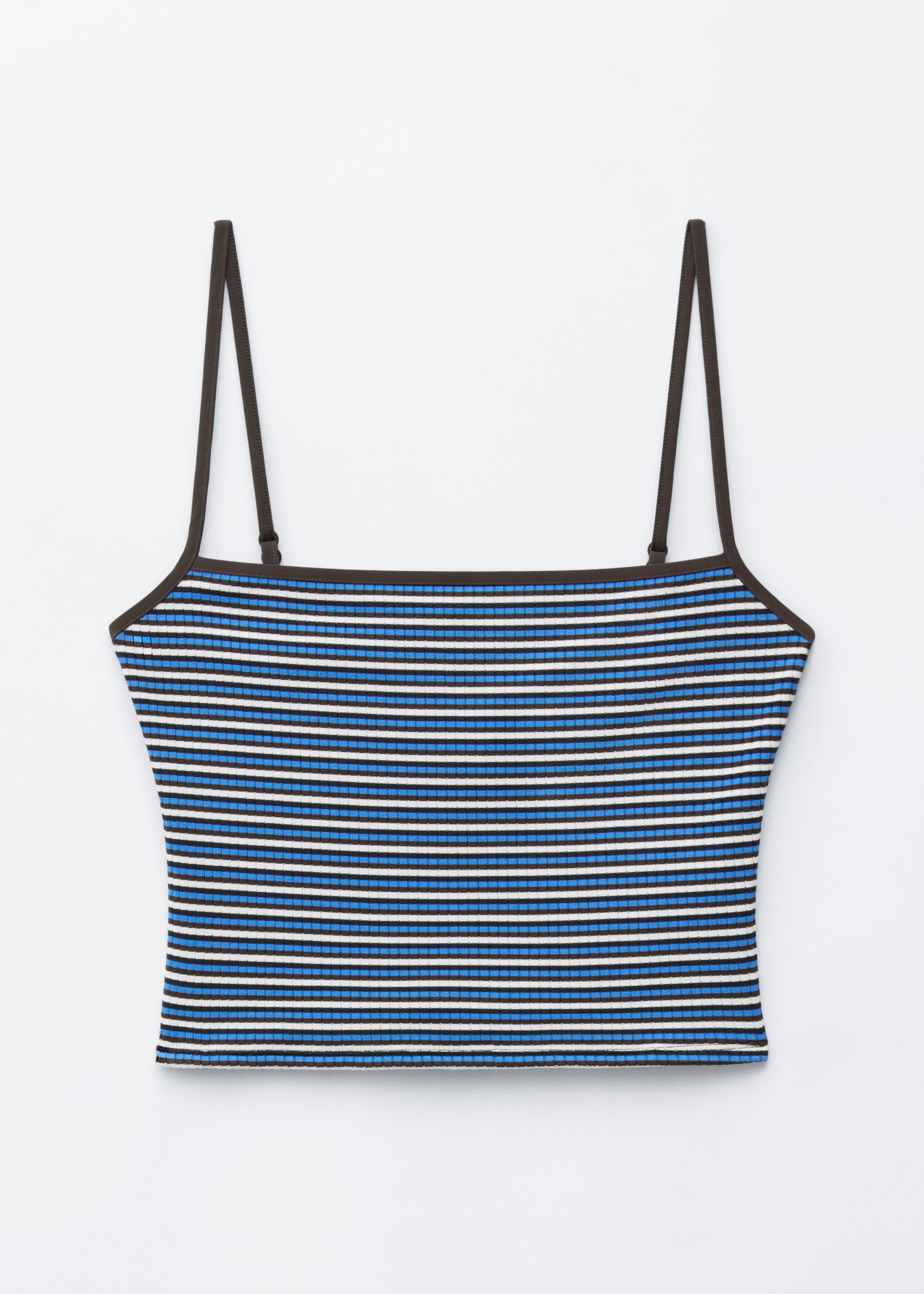 & Other Stories SQUARE-NECK CROPPED TANKINI