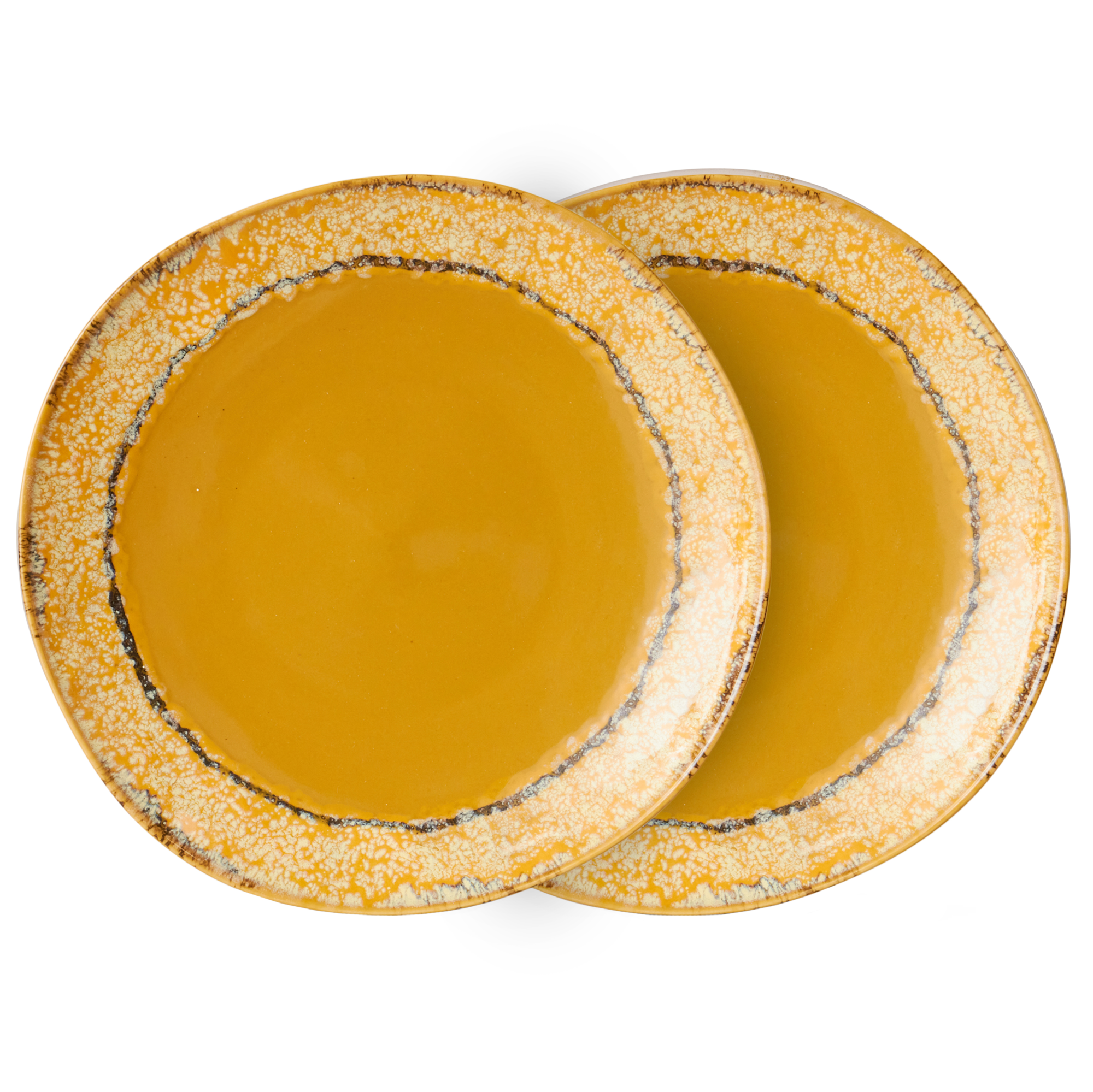 Servies 70's Ceramics Ontbijtbord paradise - set van 2