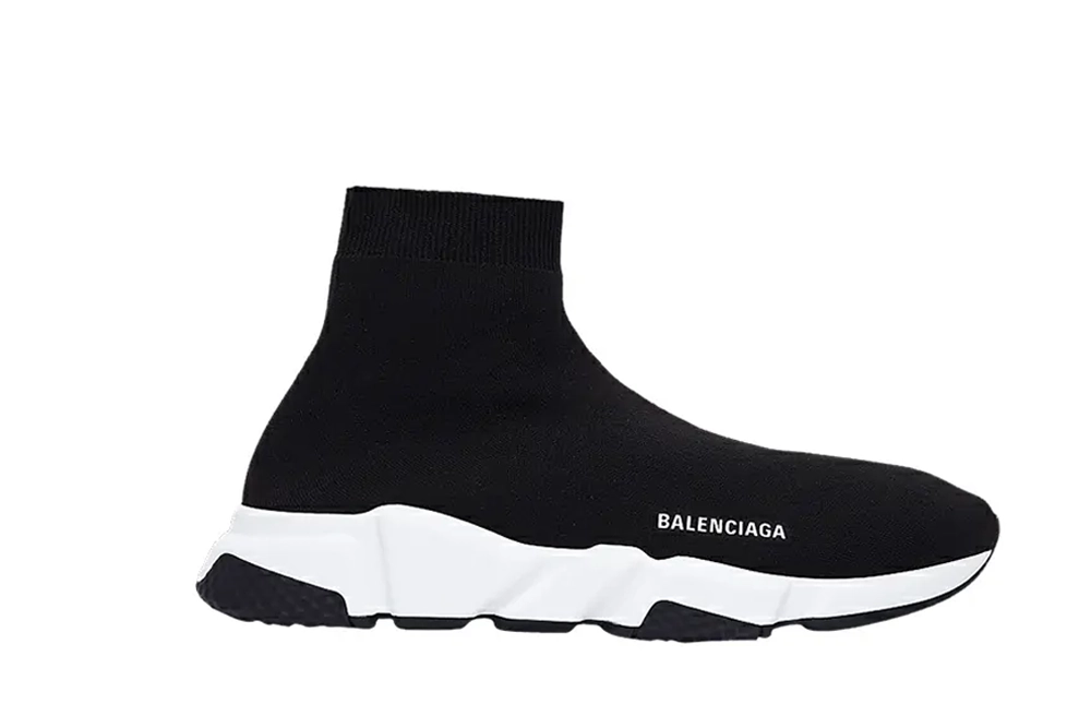 Balenciaga Speed Trainer Mid  Black Upper  Replica - Sneaker Replica Workshop