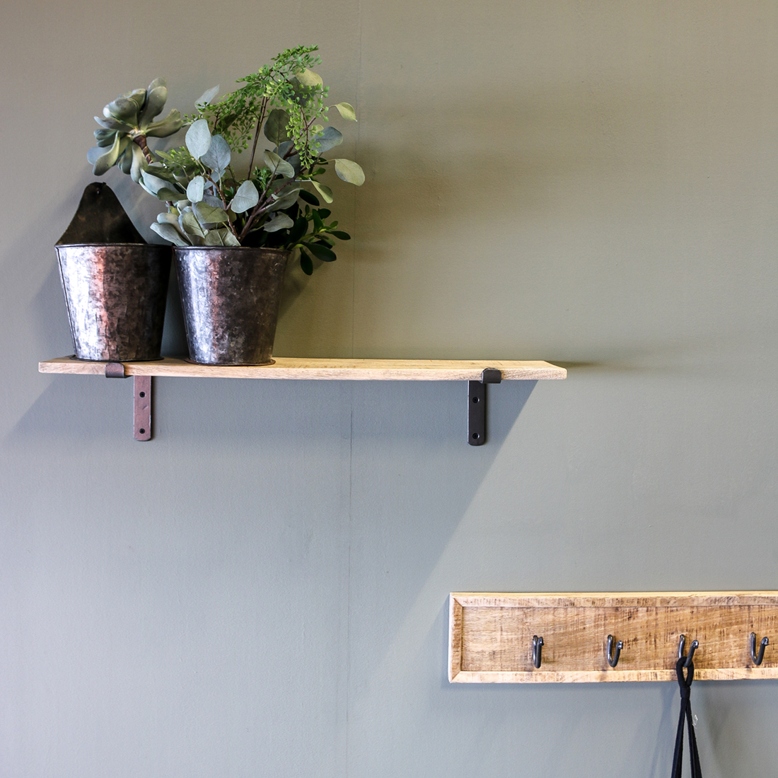Wandplank Vintage Mango (set van 2) ACVM1