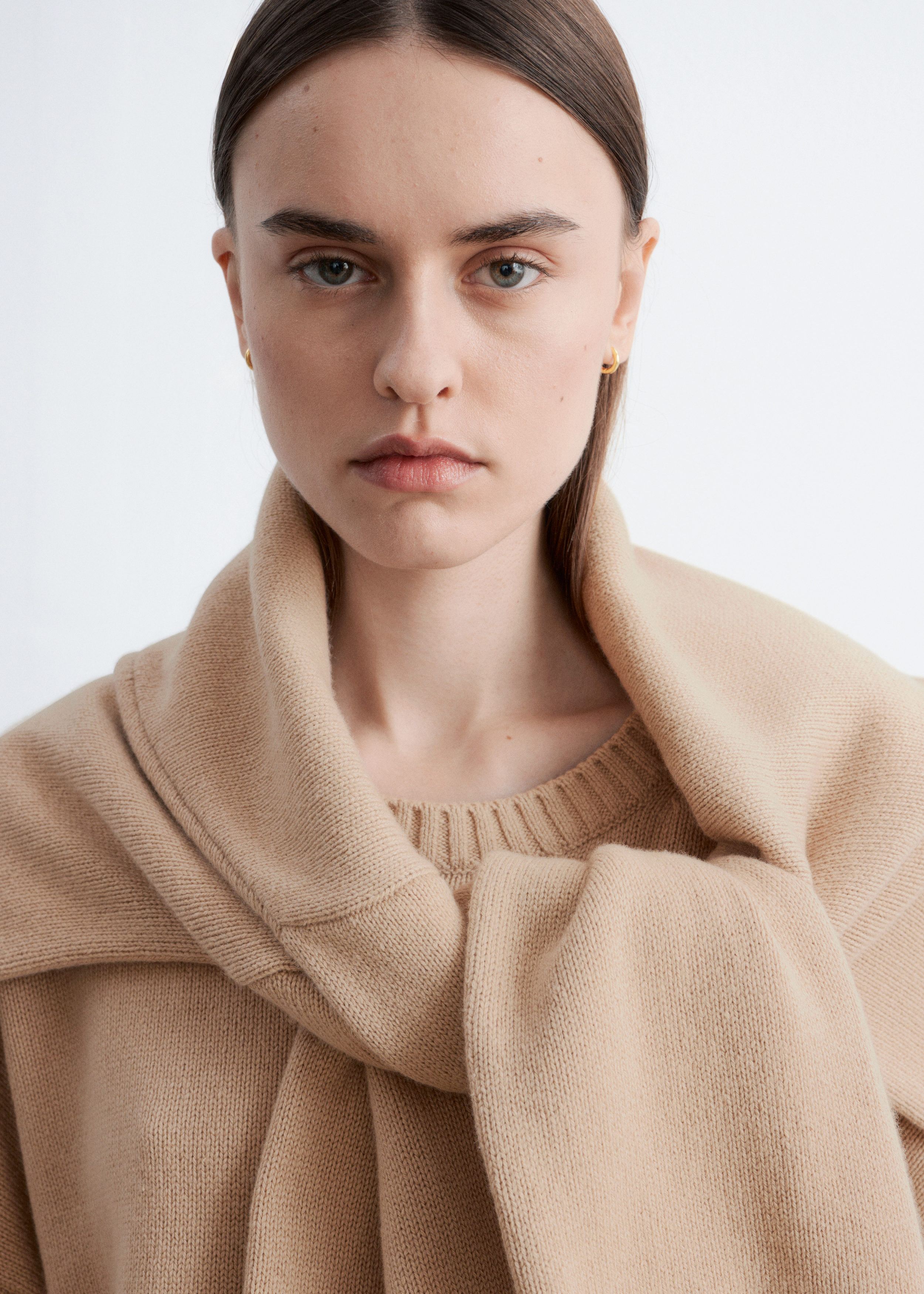 & Other Stories CASHMERE AND COTTON JUMPER