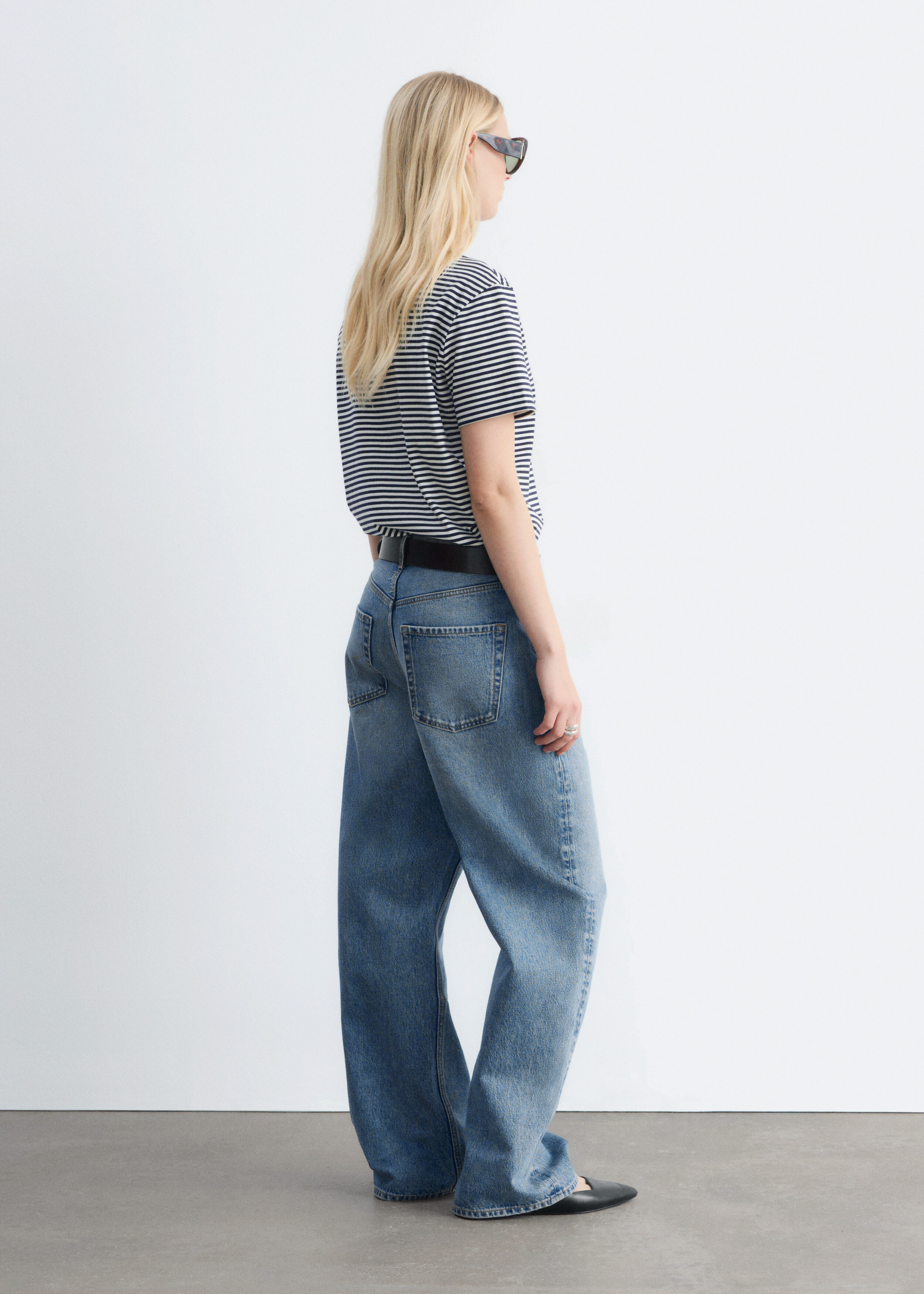 & Other Stories COTTON CREW-NECK T-SHIRT