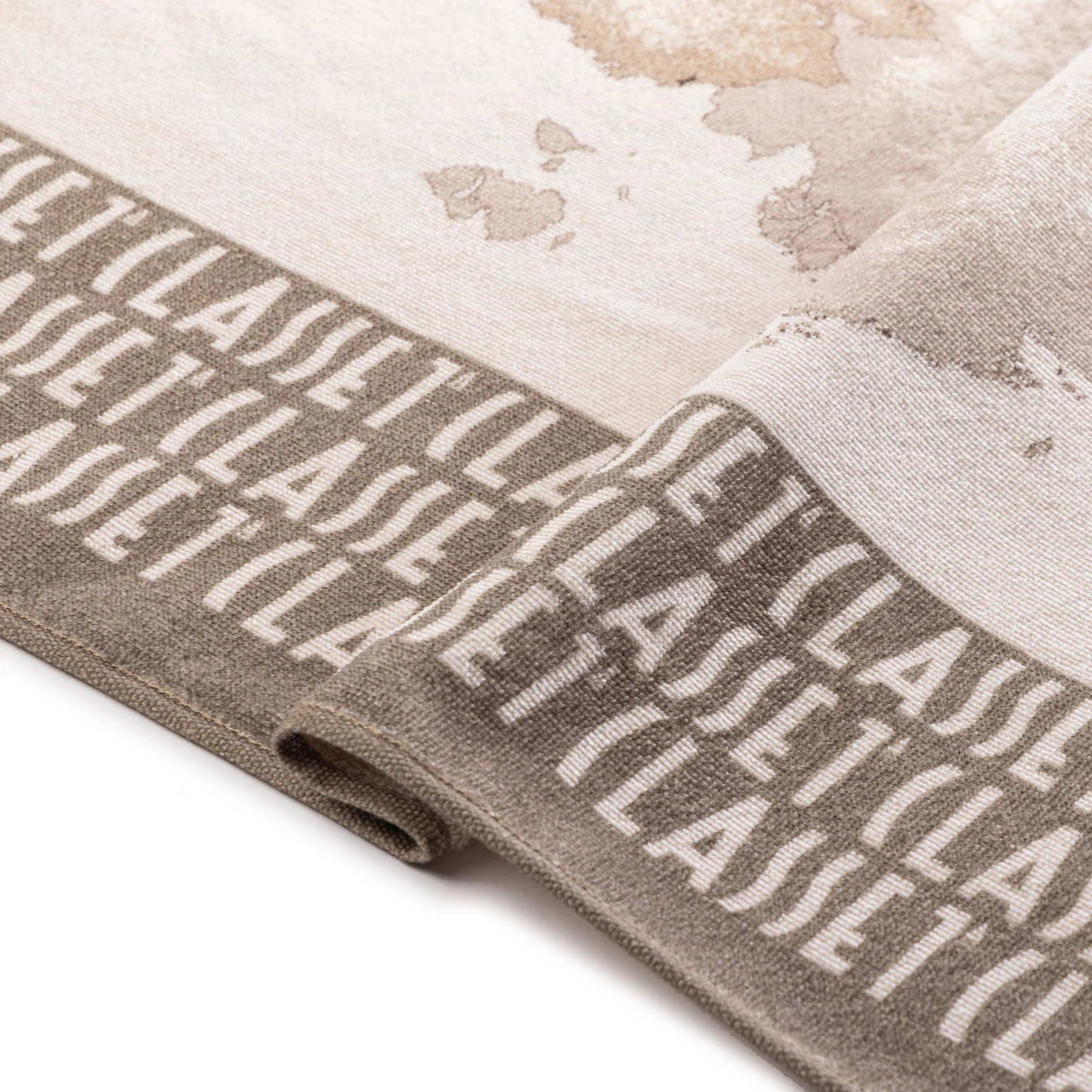 Telo Mare In Cotone Geo Safari Map Cm. 100X180 Unica Alviero Martini 1A Classe