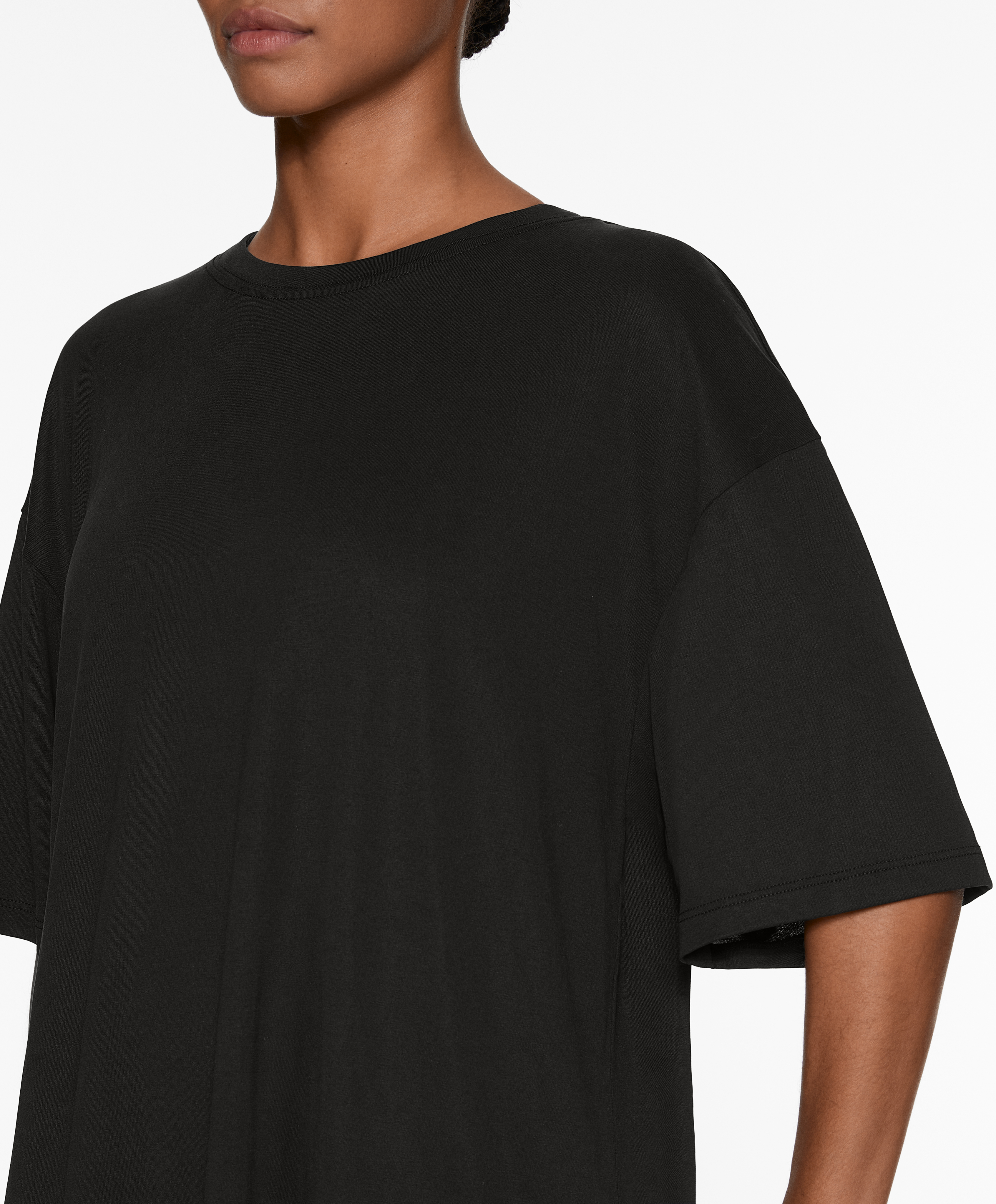 OYSHO Modal blend short-sleeved T-shirt