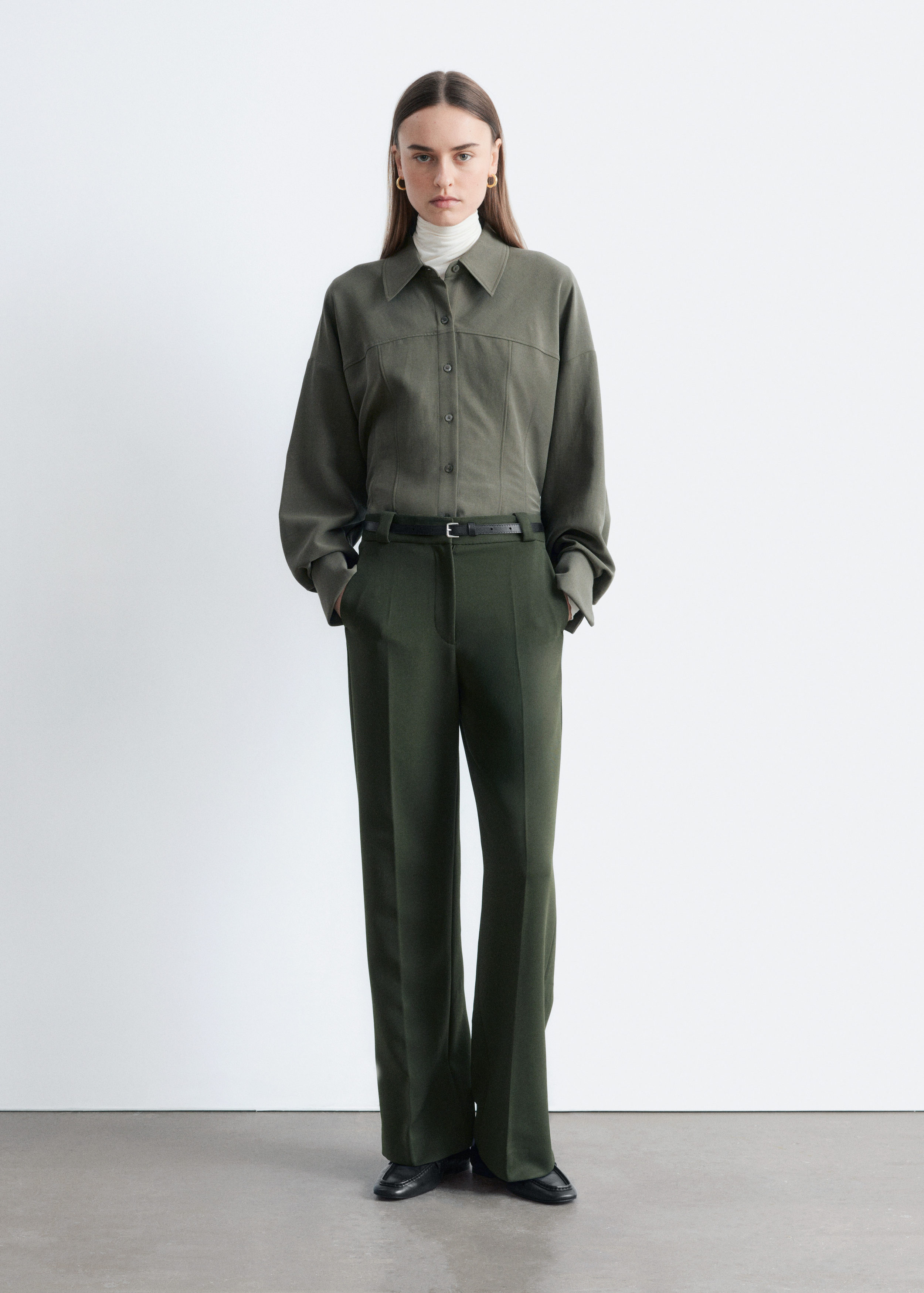 & Other Stories STRAIGHT PRESS-CREASE TROUSERS