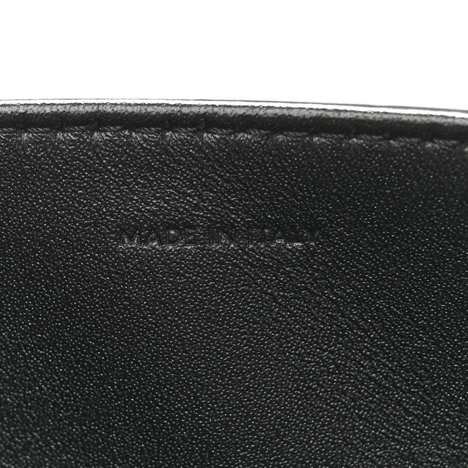 Shiny Calfskin Triomphe Chain Shoulder Bag Black - Top Club