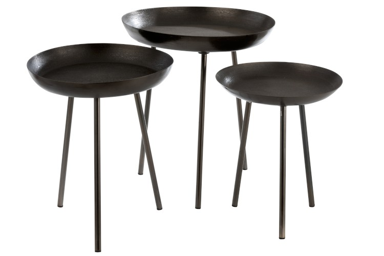 Bijzettafels Melany (set van 3)