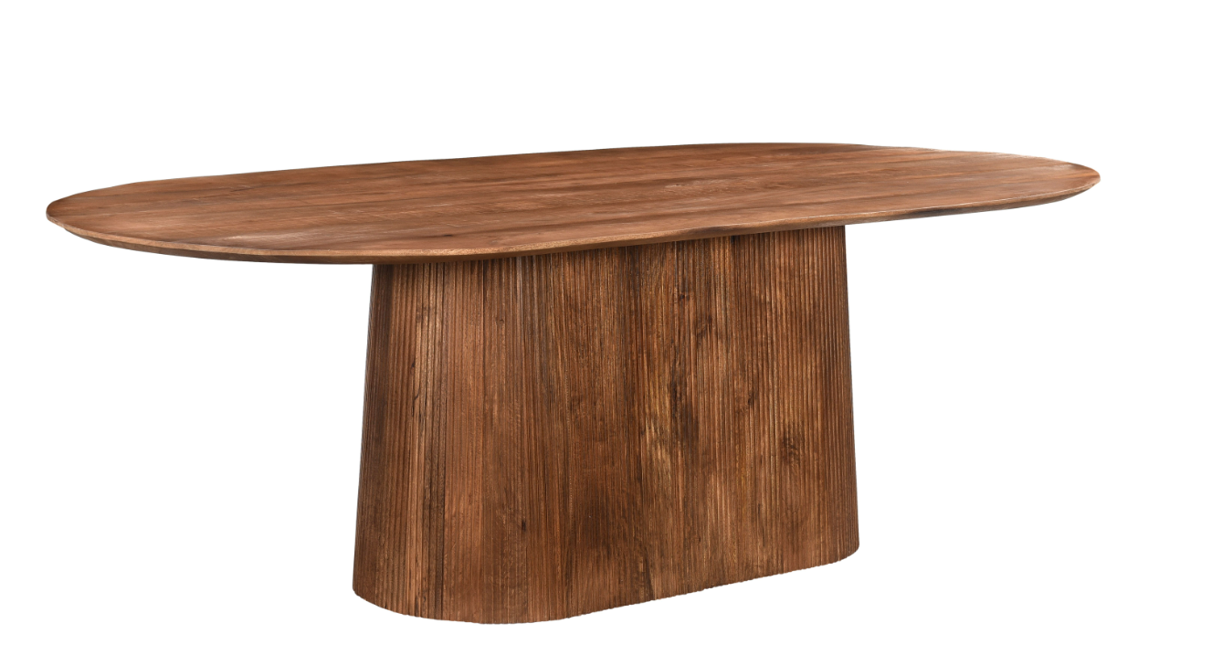 Eettafel Sally 200 cm Eettafel Sally 200cm Licht bruin