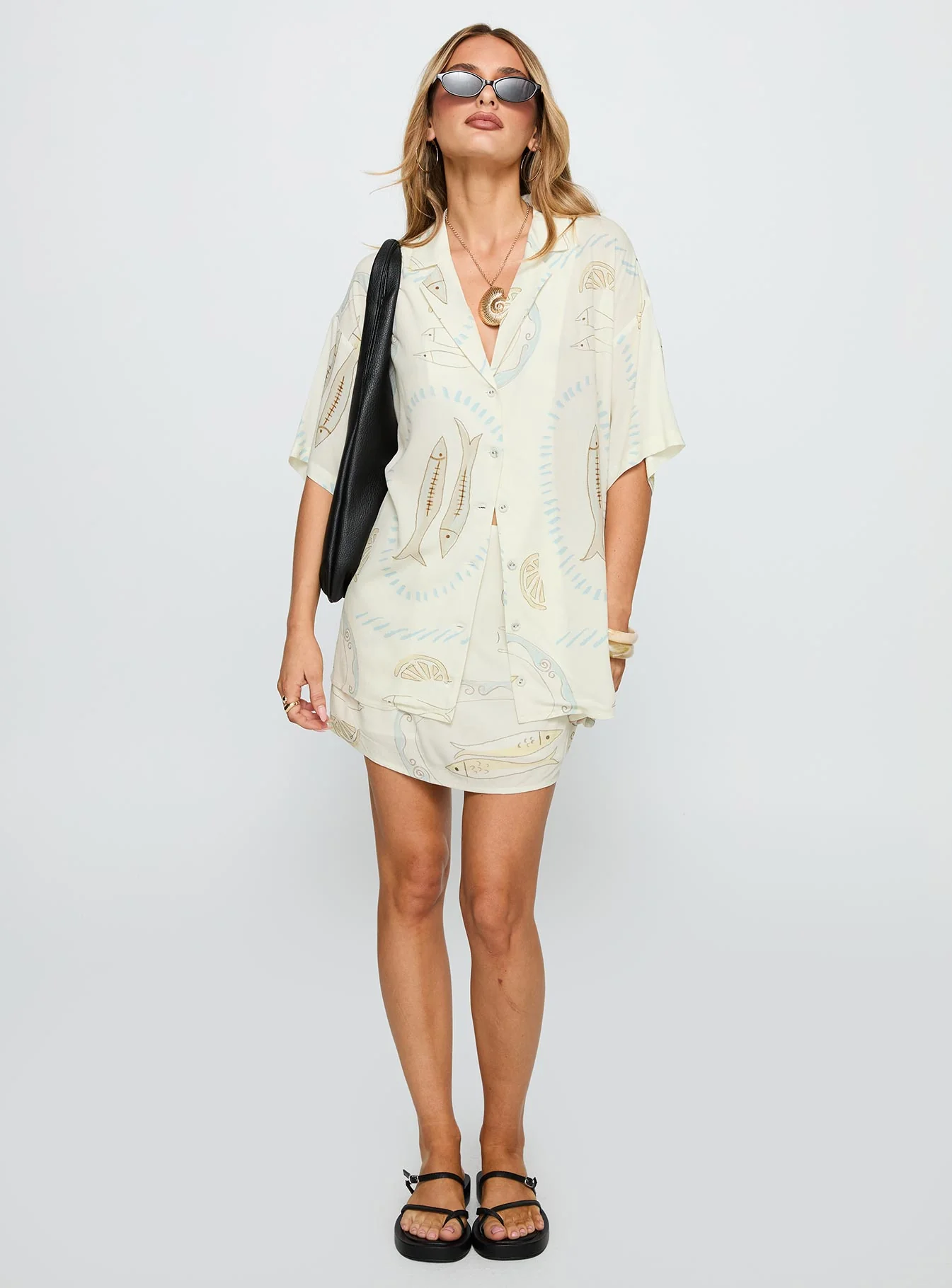 Caraliia Shirt Cream