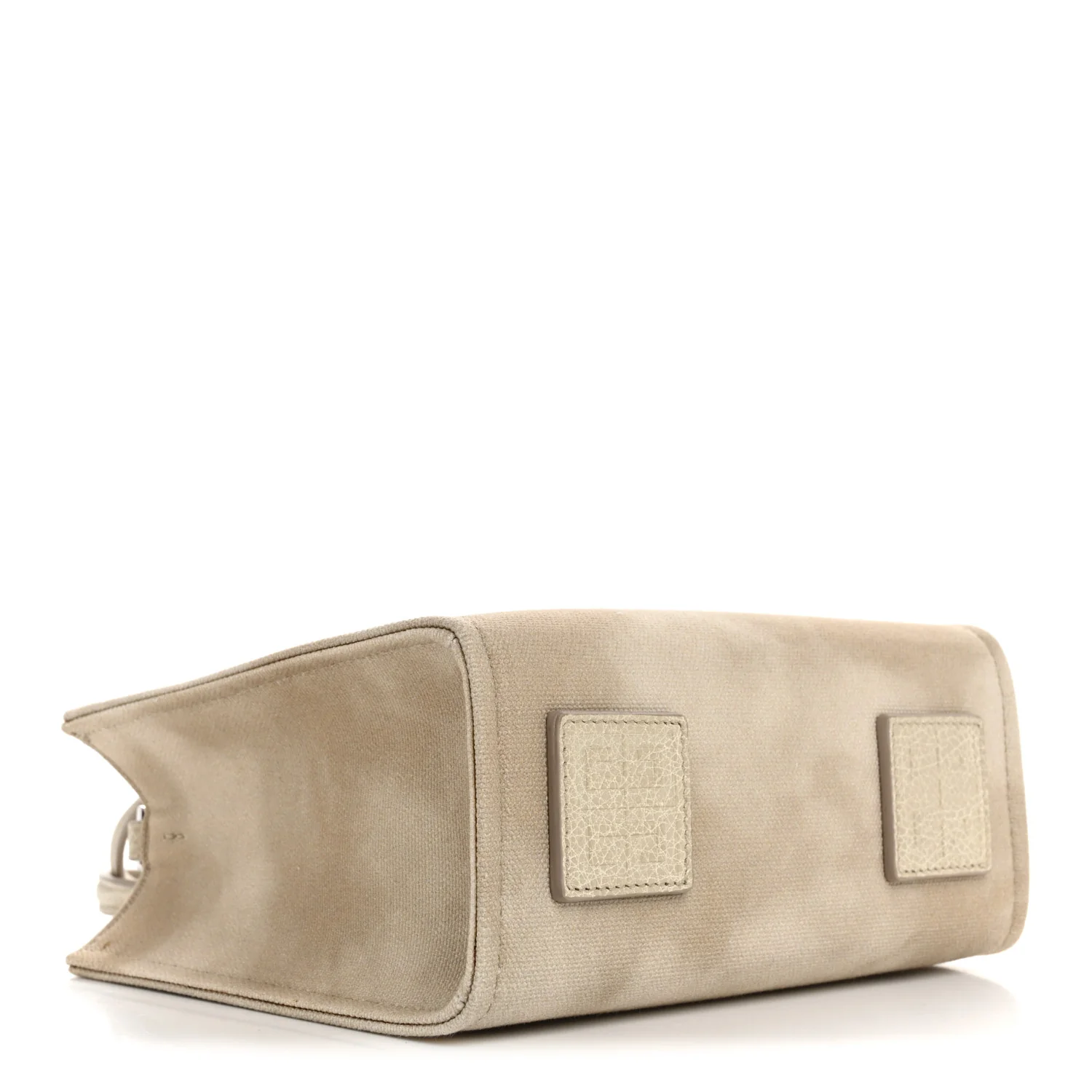 Tie Dye Canvas Mini G Shopping Tote Beige - Top Club