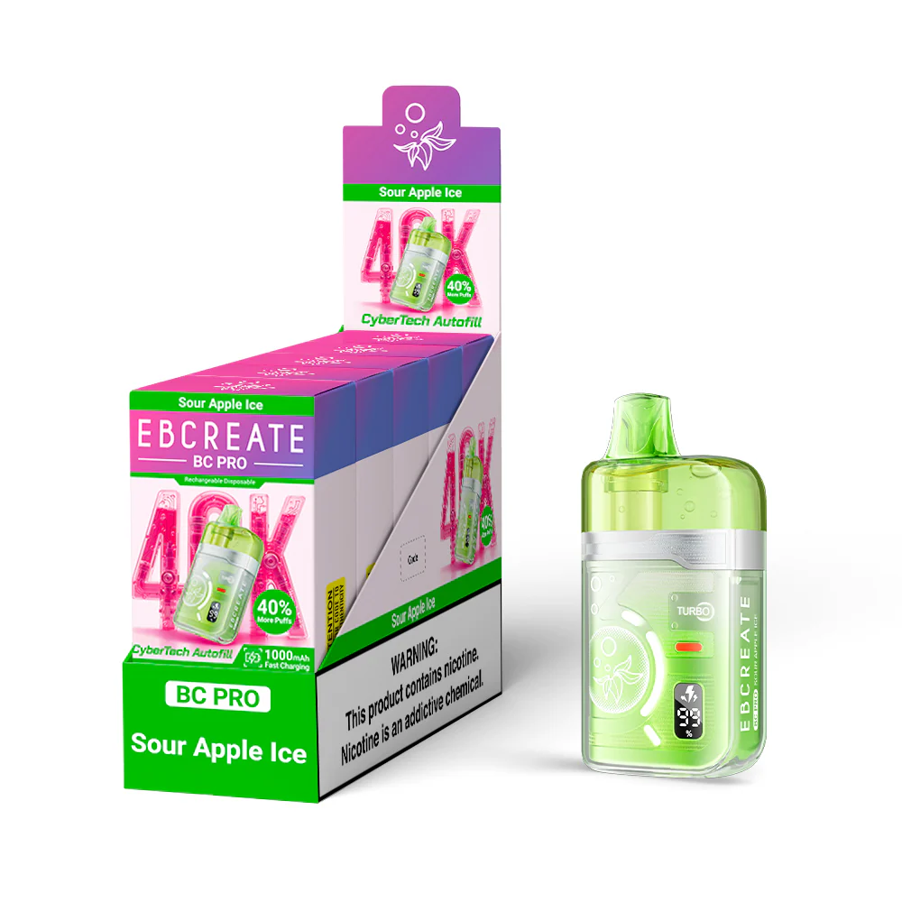 EBCREATE BC PRO Rechargeable Disposable Vape (All Flavours)