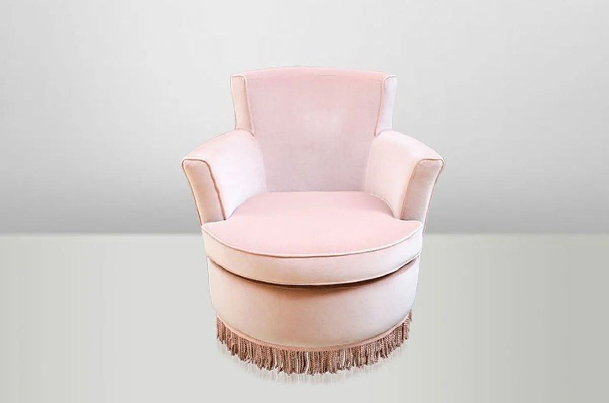 Luxury Art Deco Lounge Chair Rose - Luxury Collection - Art Nouveau - Belle Epoch