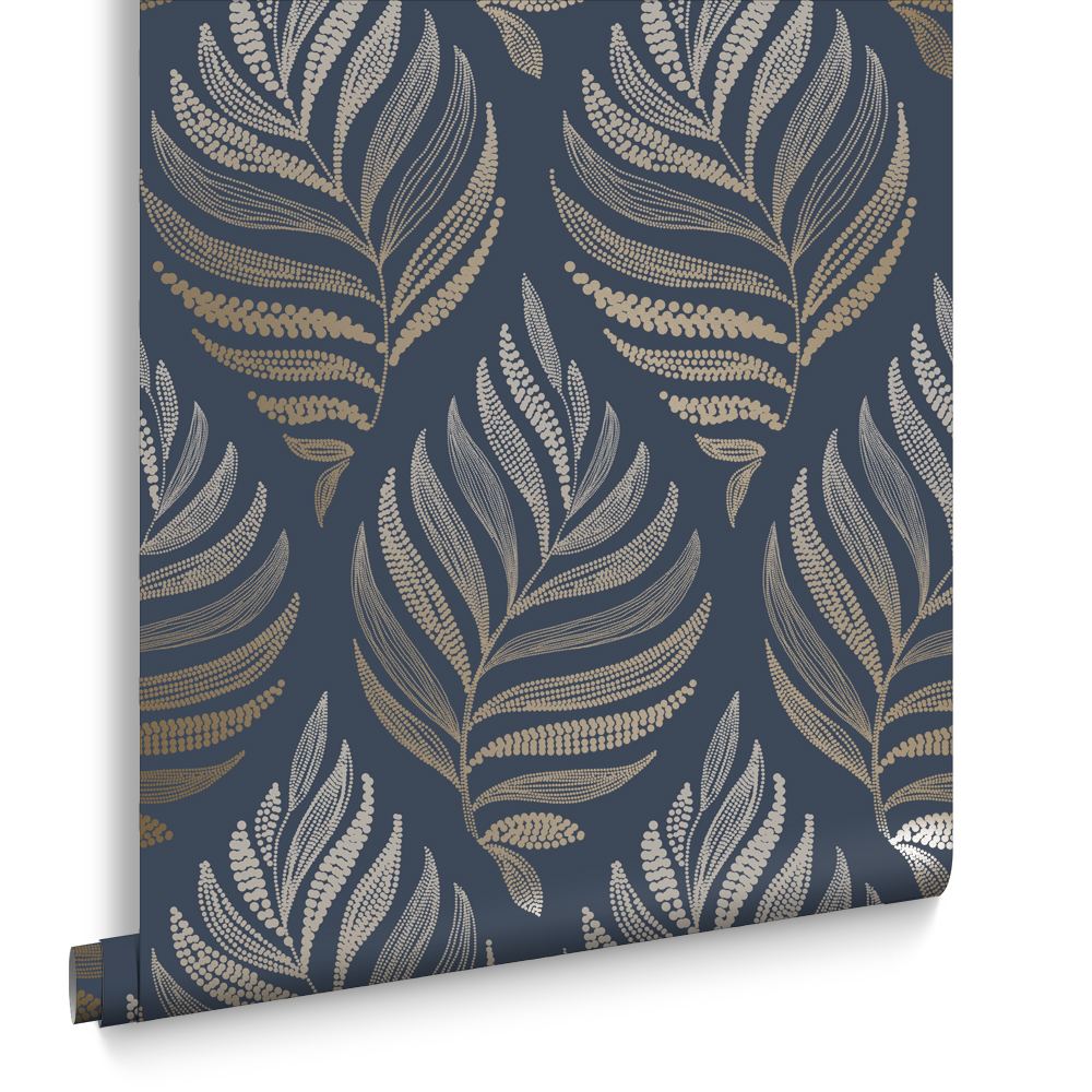 Graham & Brown  vliesbehang  Botanica Midnight Graham & Brown  vliesbehang  Botanica Midnight