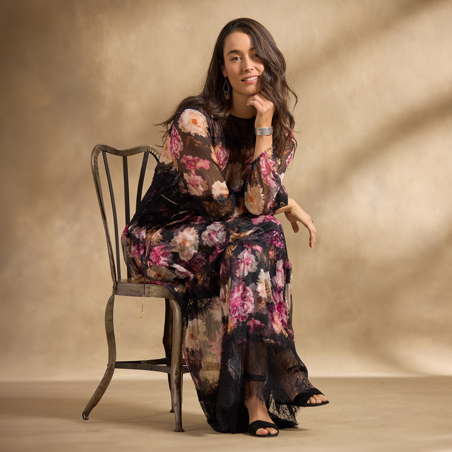 Flora Lace Maxi Dress - Sundance Living
