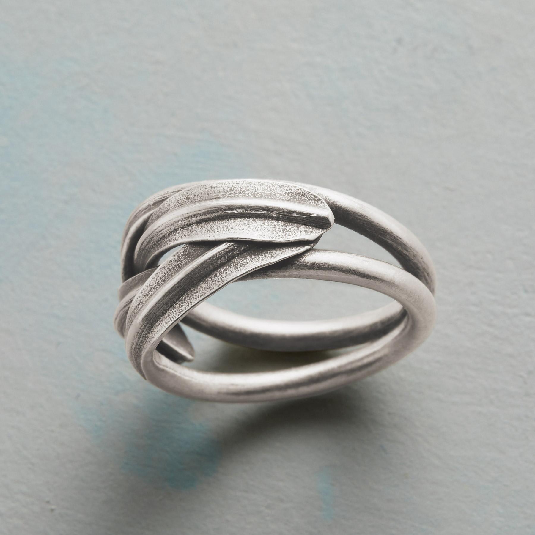Braided Leaves Ring - Sundance Living