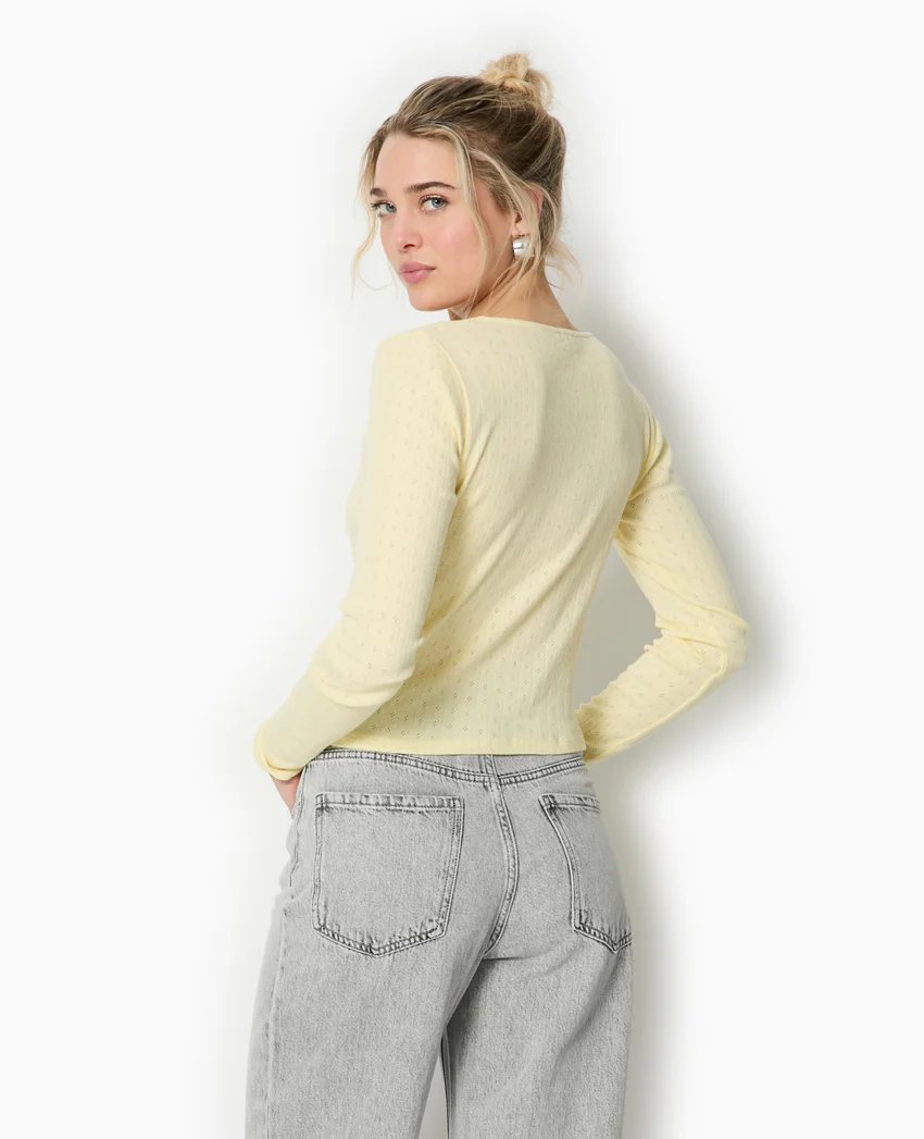 Pimkie Top cardigan en maille fantaisie