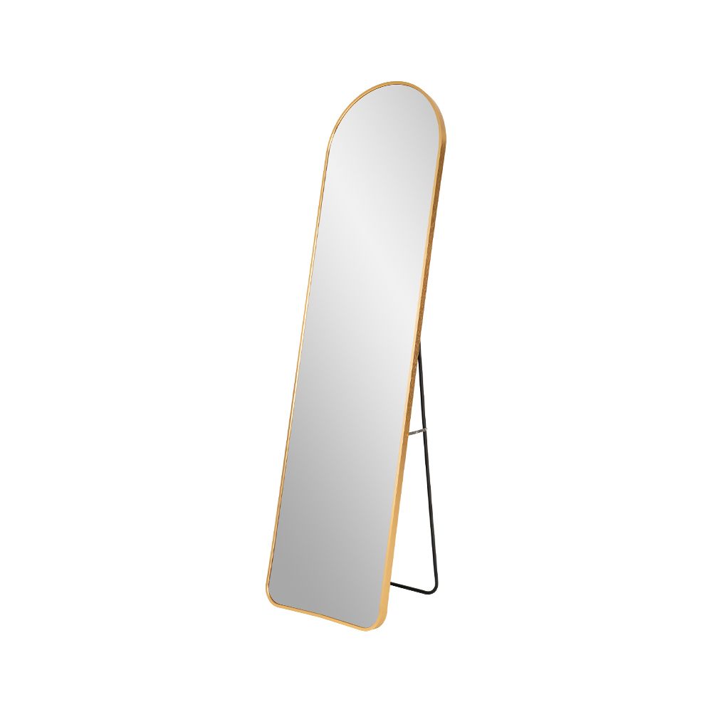 Staande spiegel Lize goud - 150 x 40 cm Lize staande spiegel goud - 150 x 40 cm