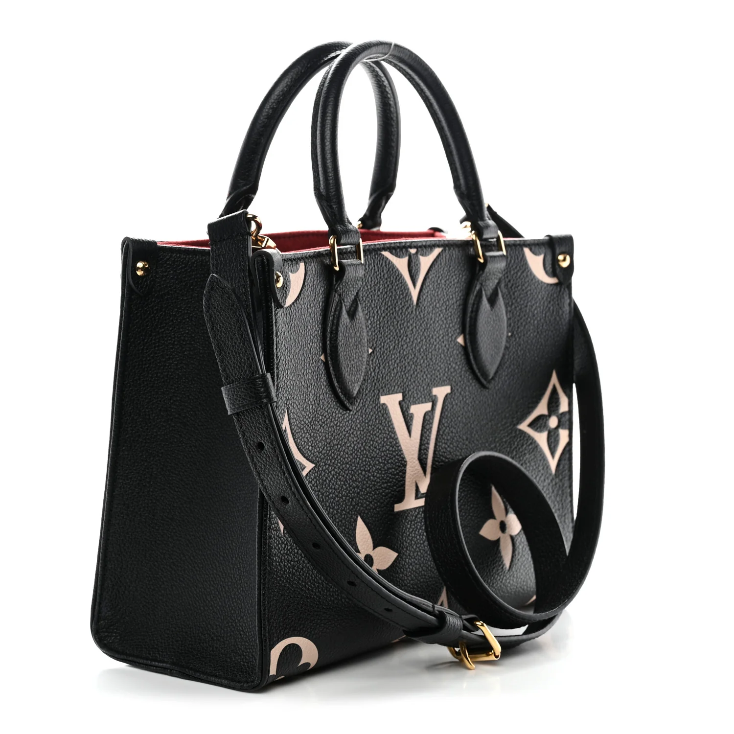Empreinte Monogram Giant Onthego PM Black Beige - Top Club