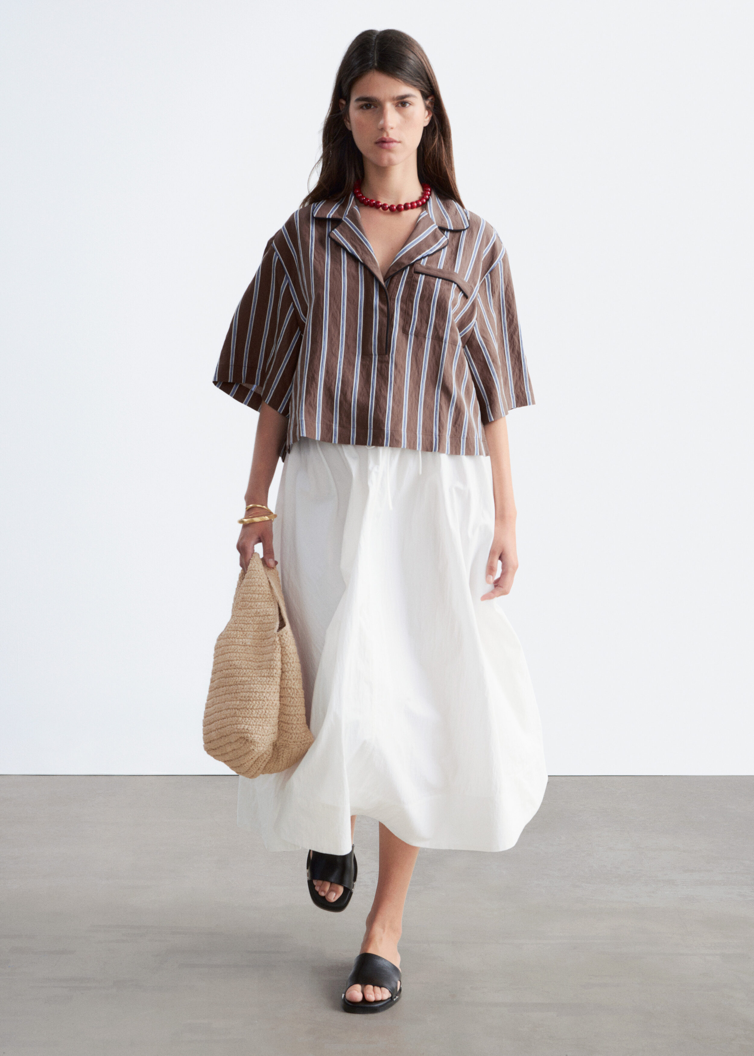 & Other Stories STRIPED RESORT SHIRT