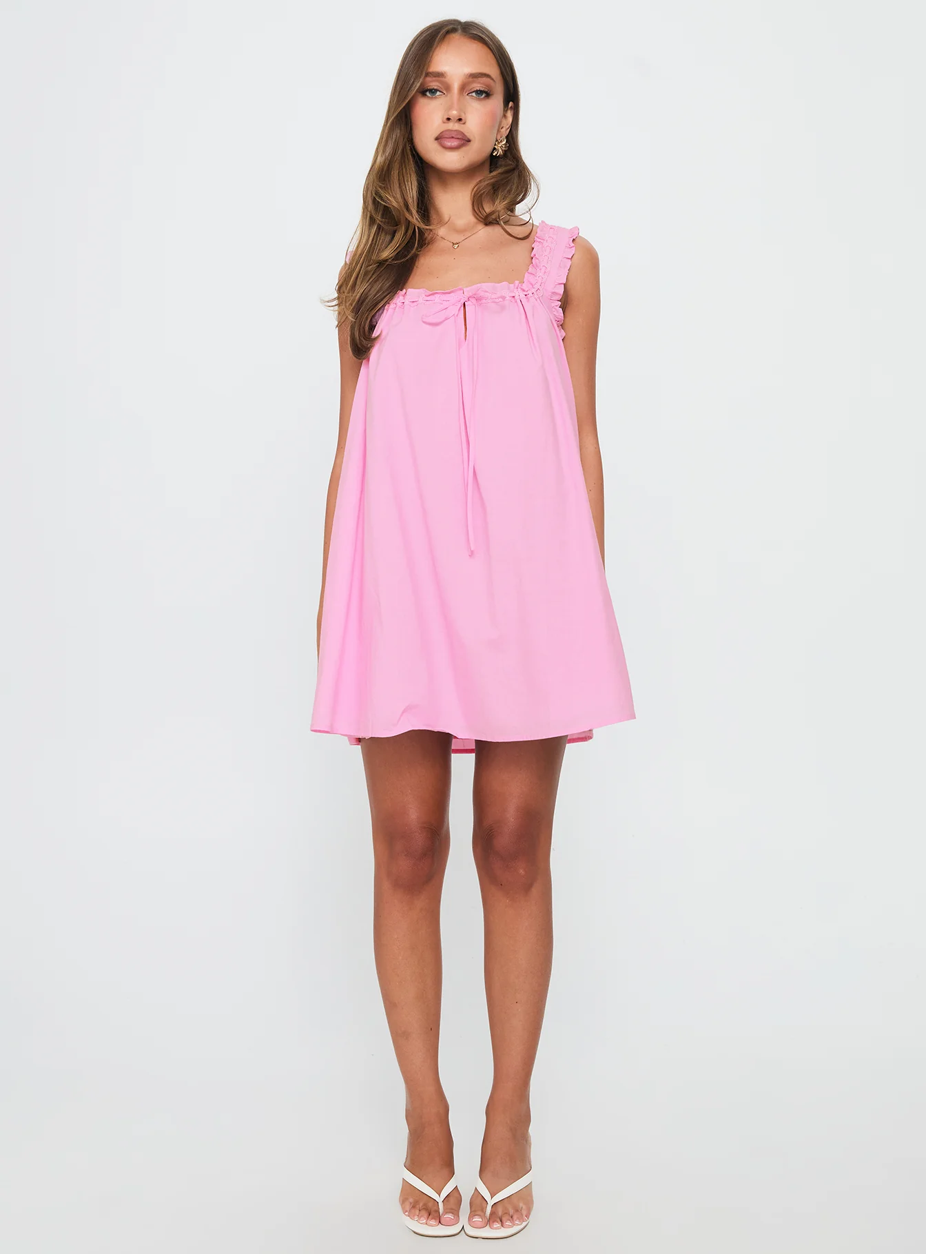 Swing Mini Dress Pink