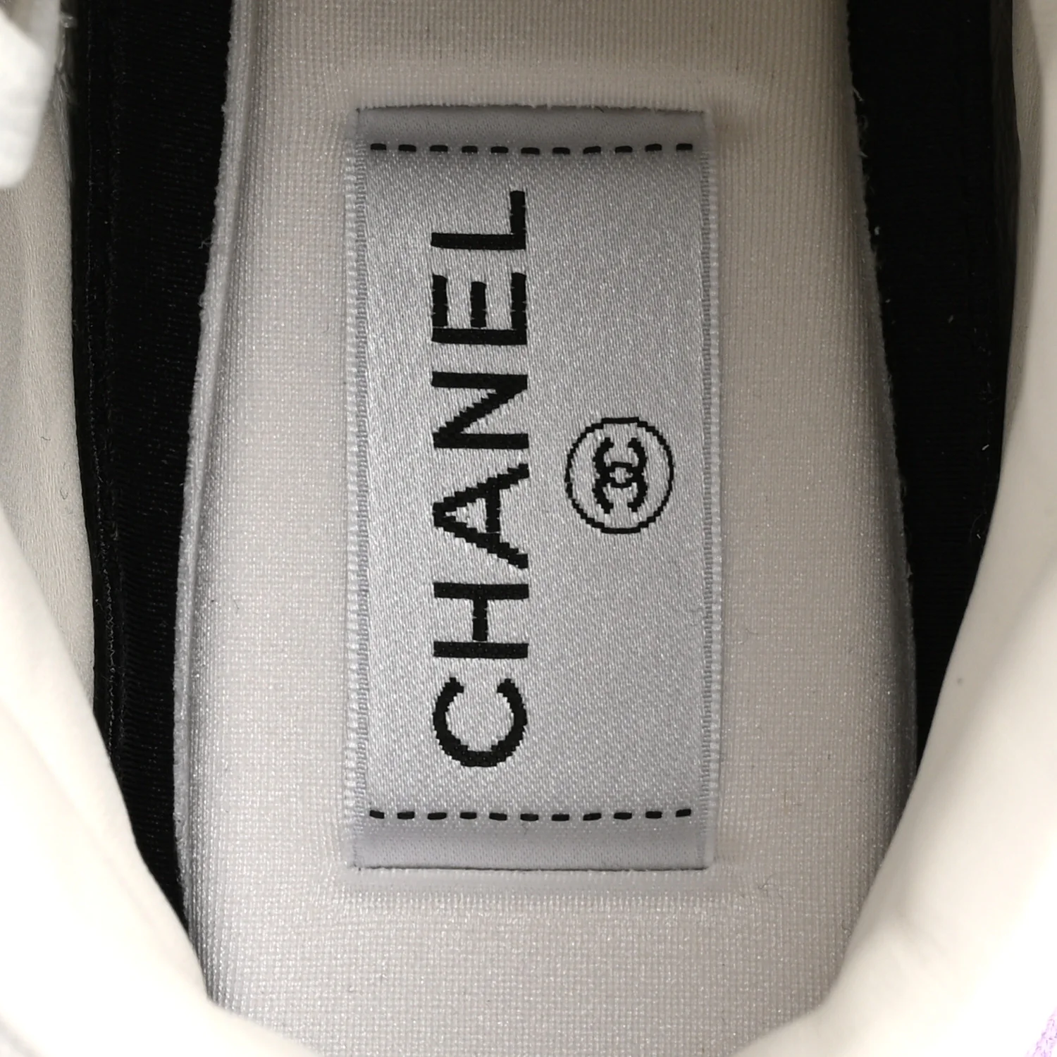 Cotton High Top Sneakers 38 Purple White - Top Club