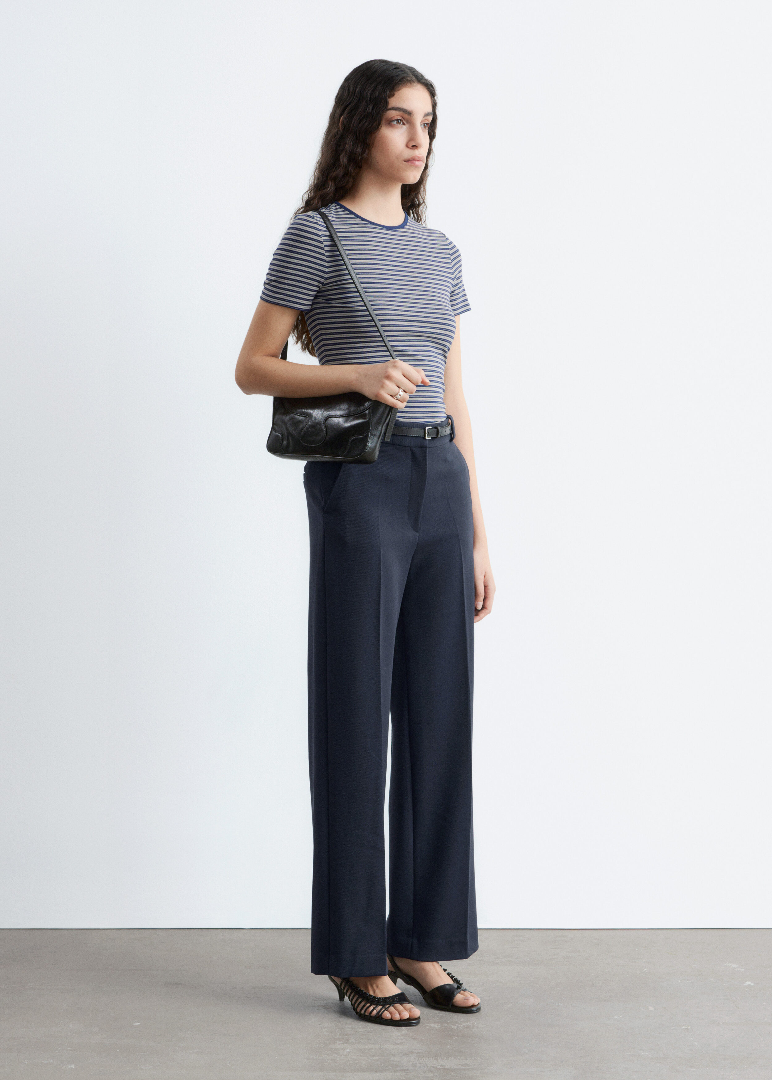& Other Stories STRAIGHT PRESS-CREASE TROUSERS