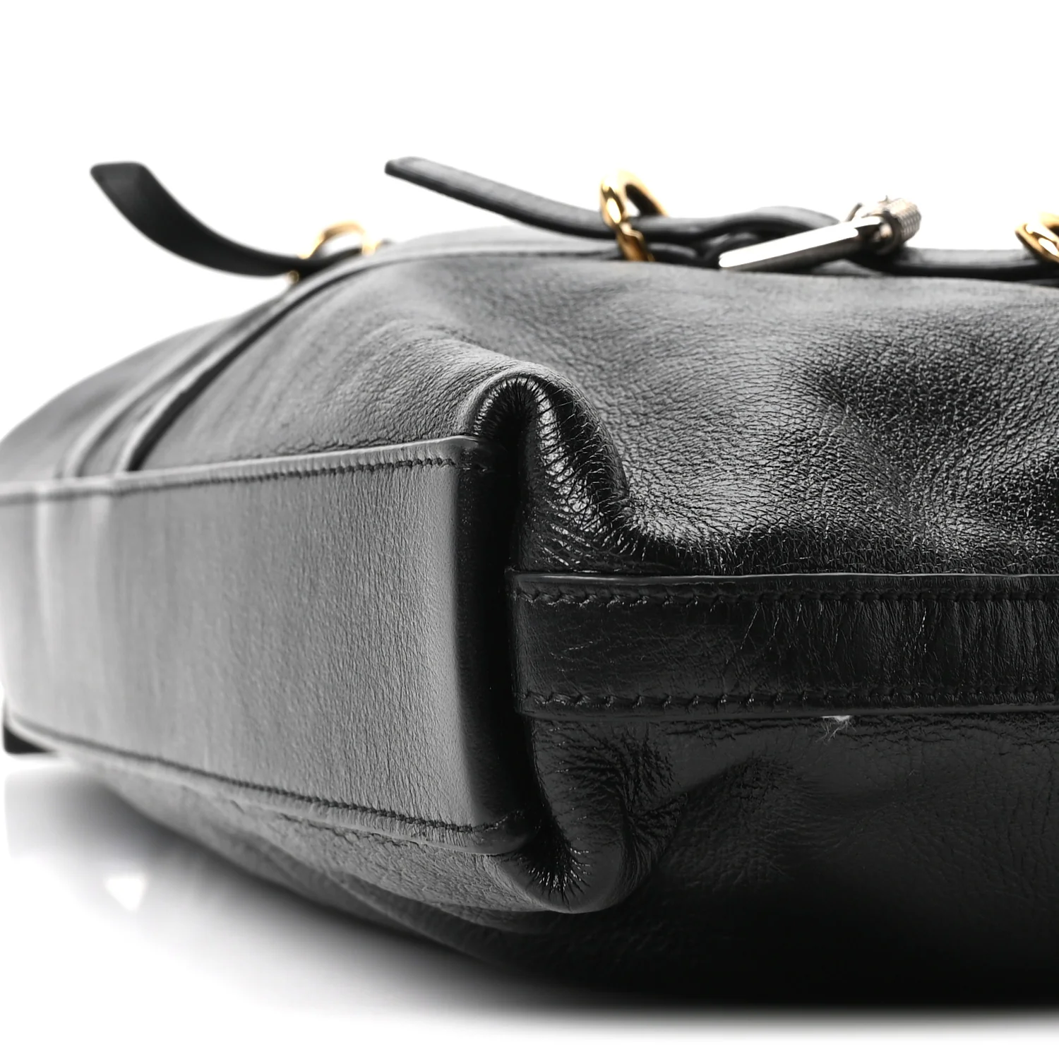 Calfskin Medium Voyou Bag Black - Top Club