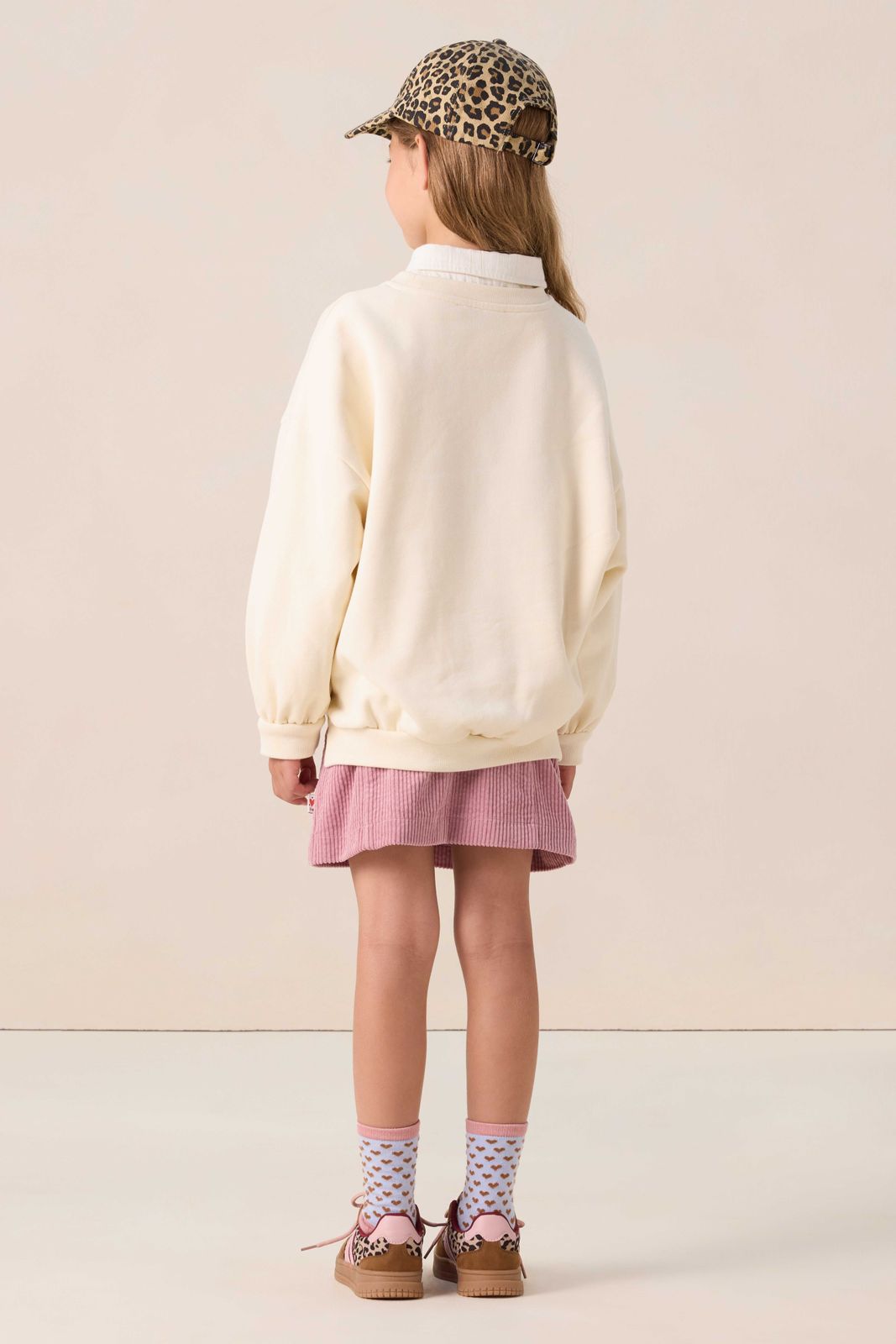 Witte sweater met embroidery