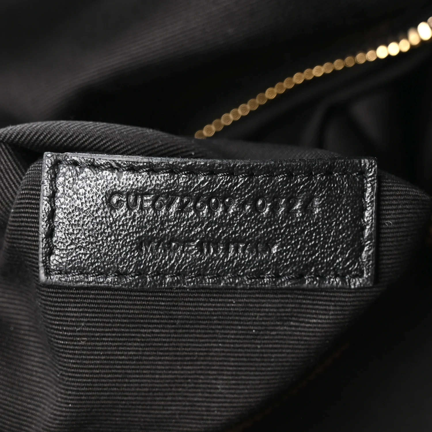 Lambskin Matelasse Monogram Joe Backpack Black - Top Club