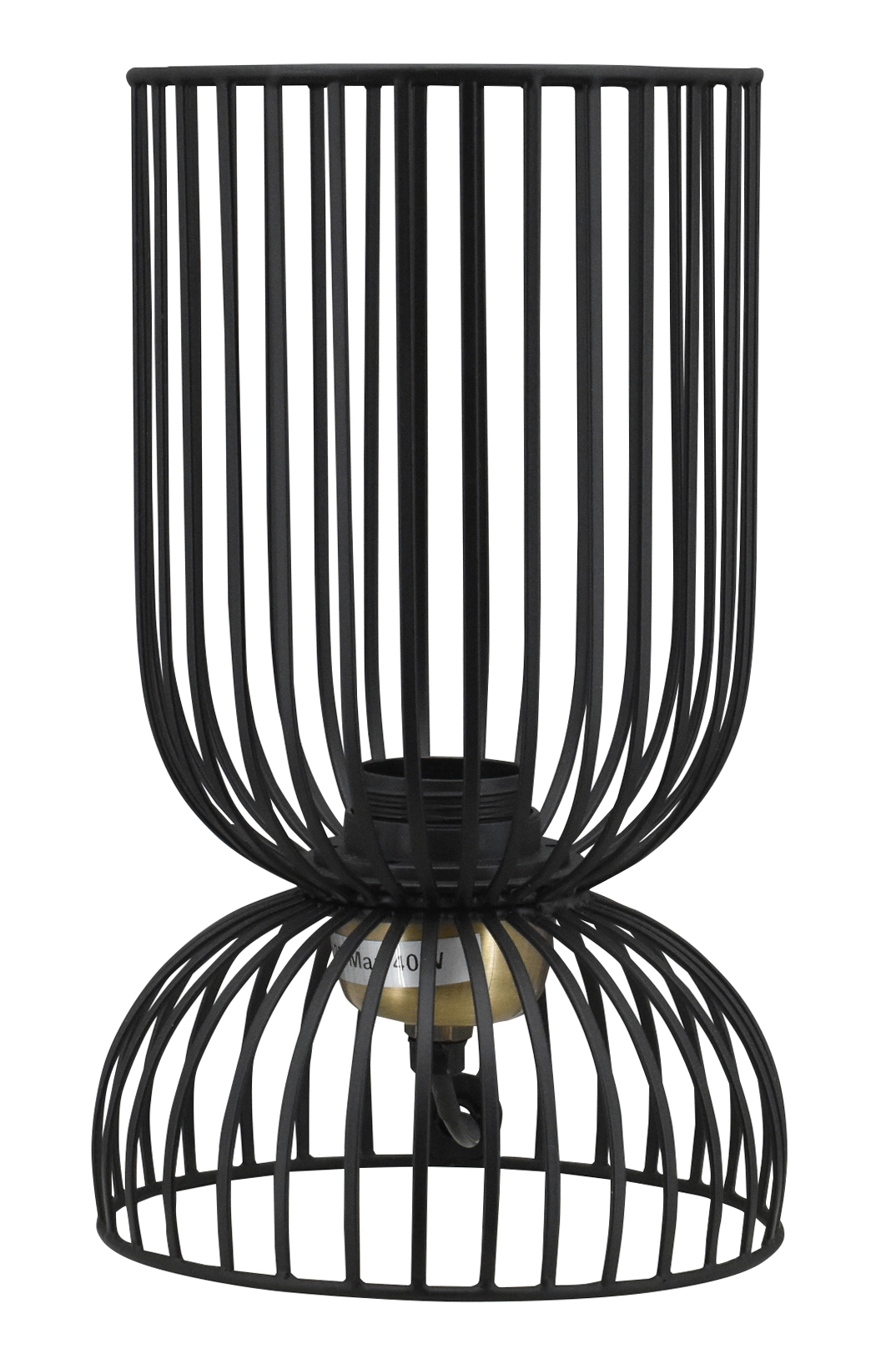 Tafellamp Torino black/bronze