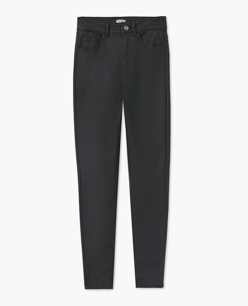 Pimkie Jean skinny enduit effet cuir