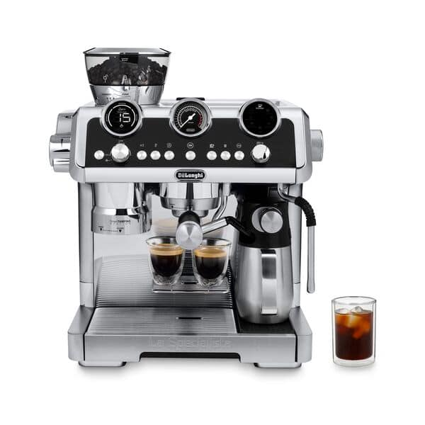 DeLonghi La Specialista Maestro Hot and Cold Bean to Cup Coffee Machine - Silver