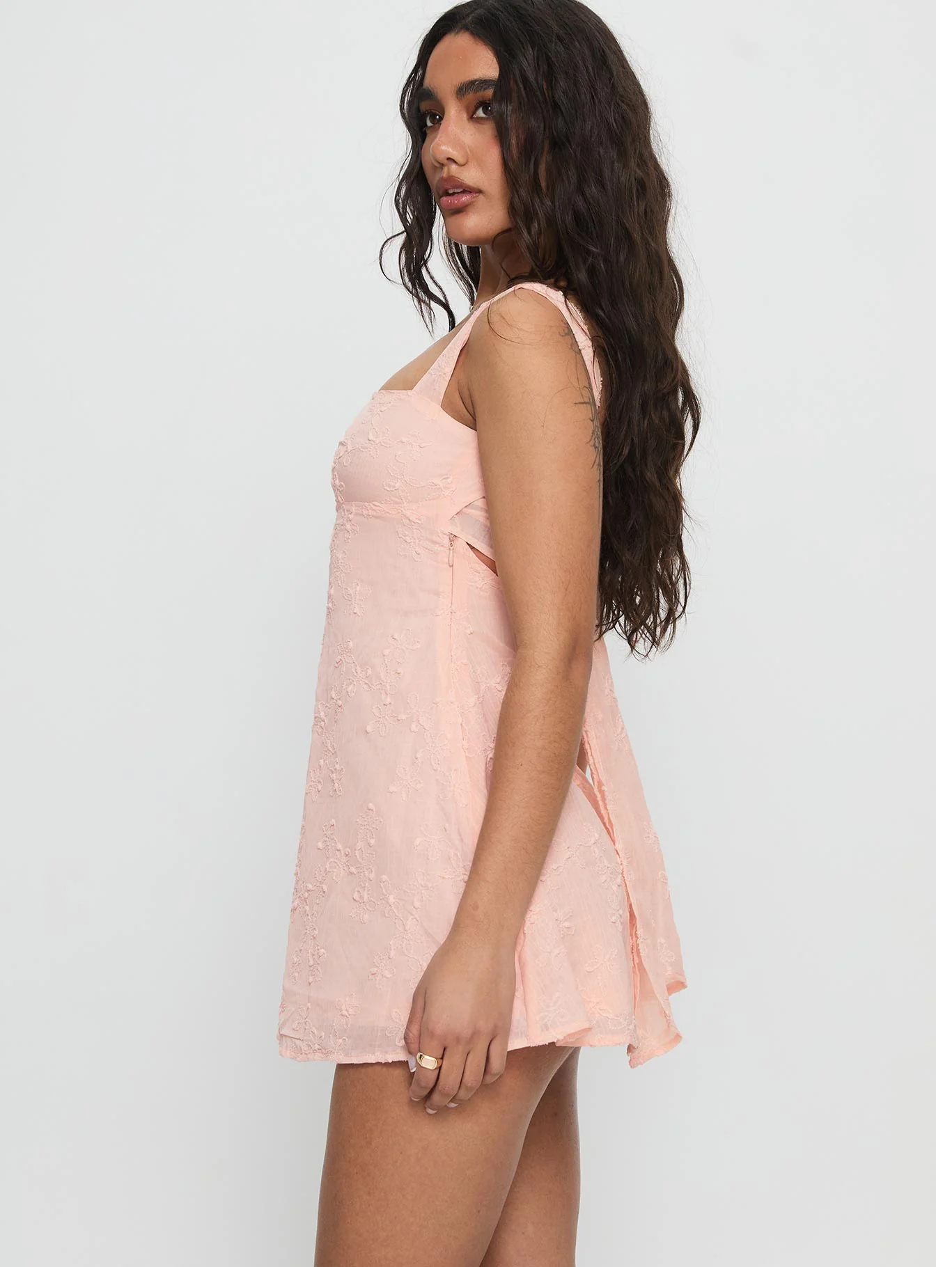 Mcbeath Mini Dress Light Pink