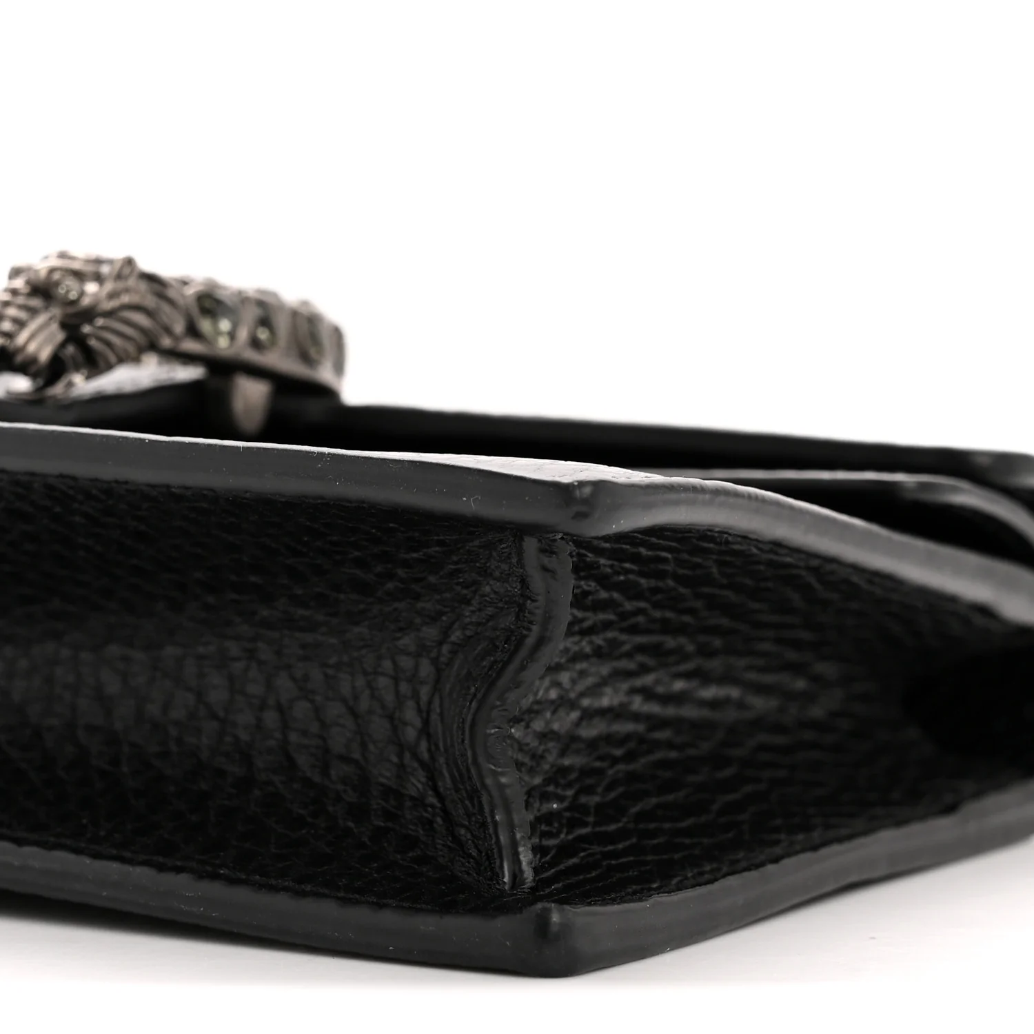 Calfskin Super Mini Dionysus Shoulder Bag Black - Top Club