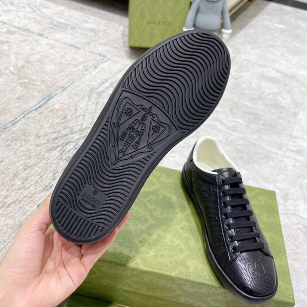 Men s Ace GG embossed sneaker - Top Club