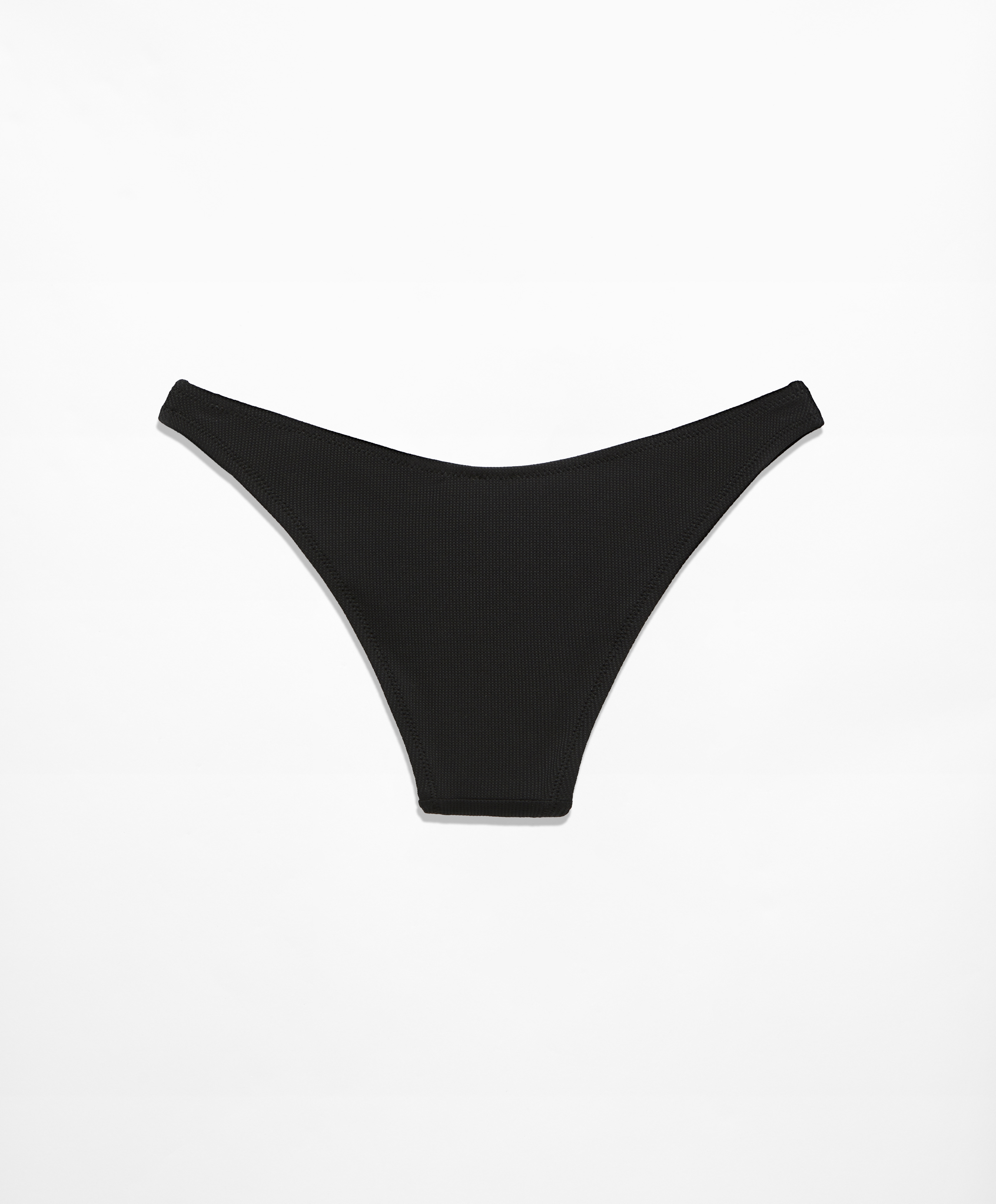 OYSHO Piqué medium-coverage U-cut bikini briefs