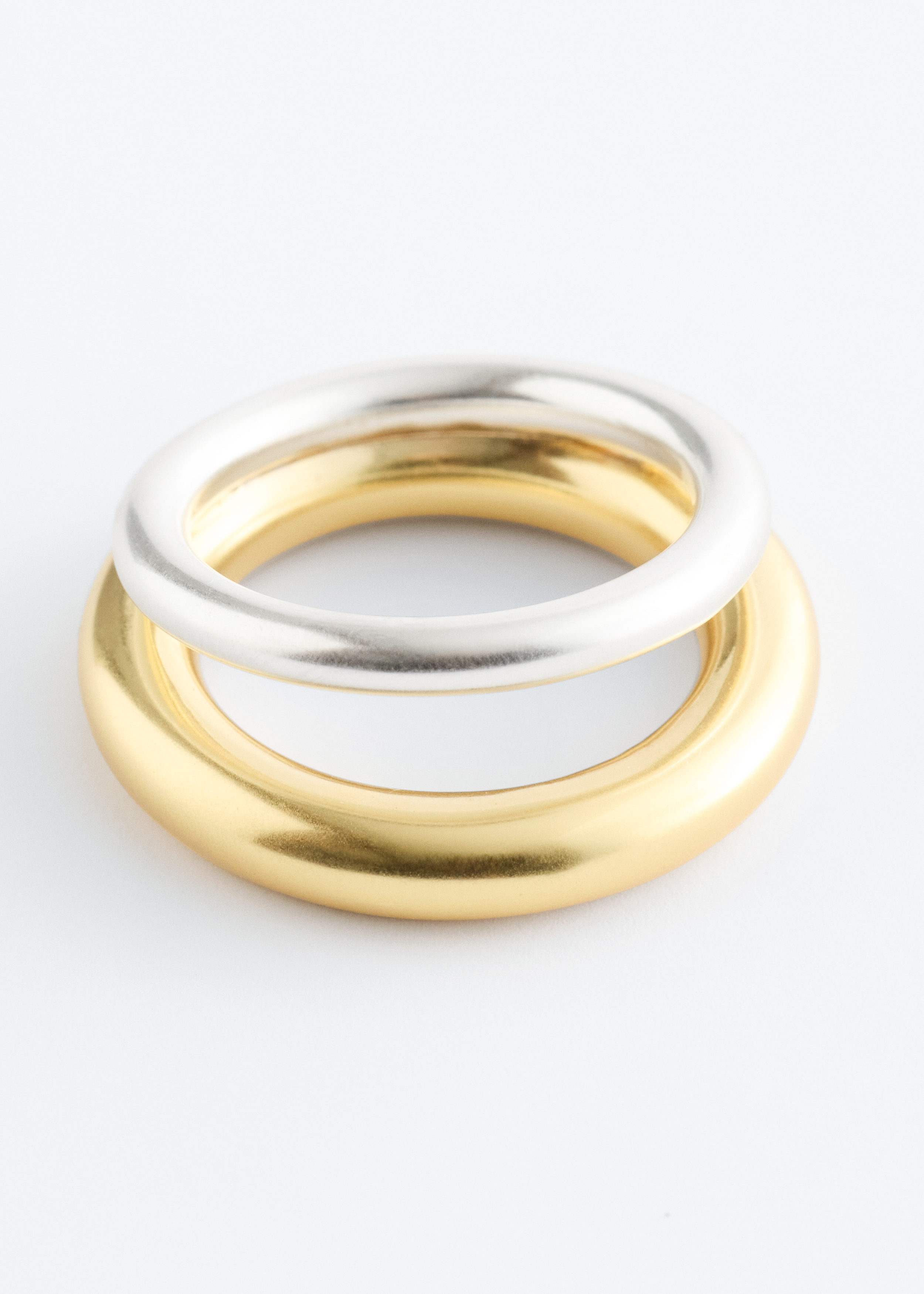 & Other Stories TWO-TONE SCULPTURAL RING