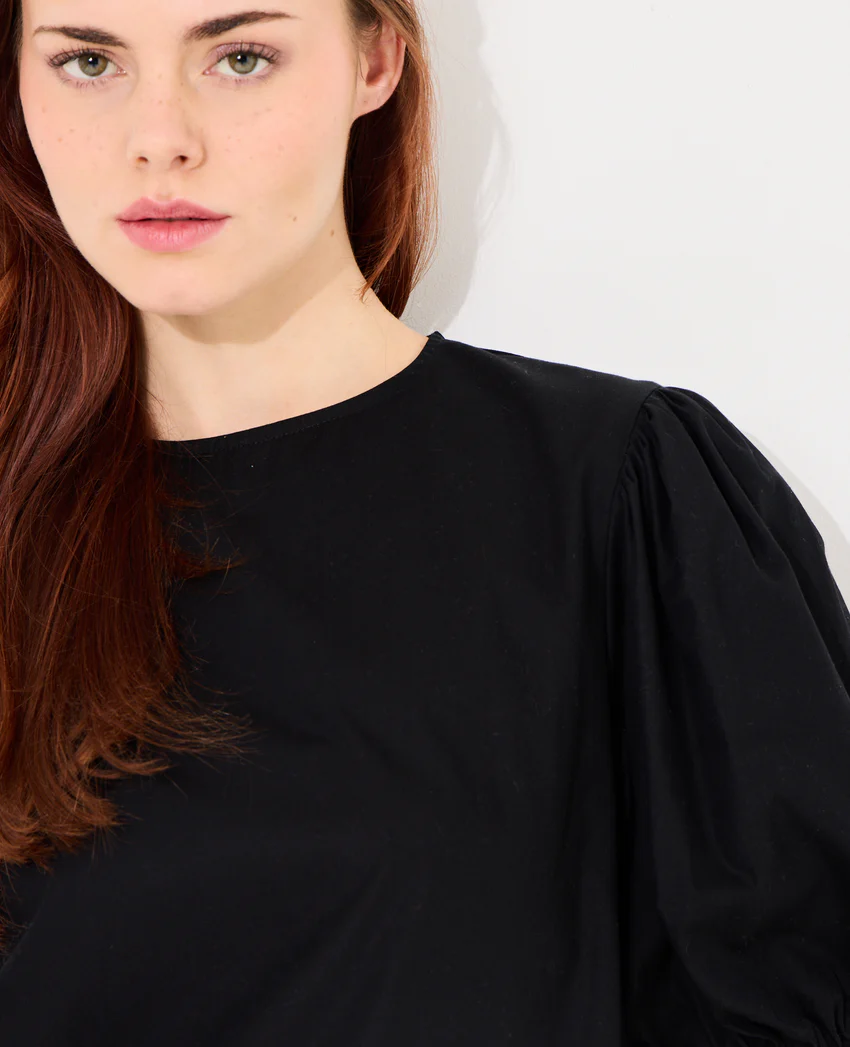 Pimkie Blouse col rond avec manches ballons