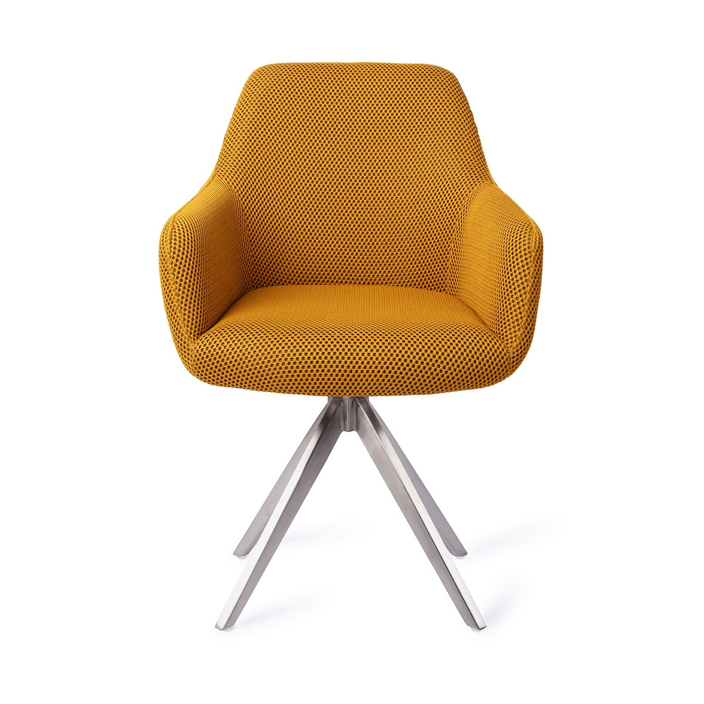 Jesper Home Eetkamerstoel Hiroo - Turn Steel Groovy Garam