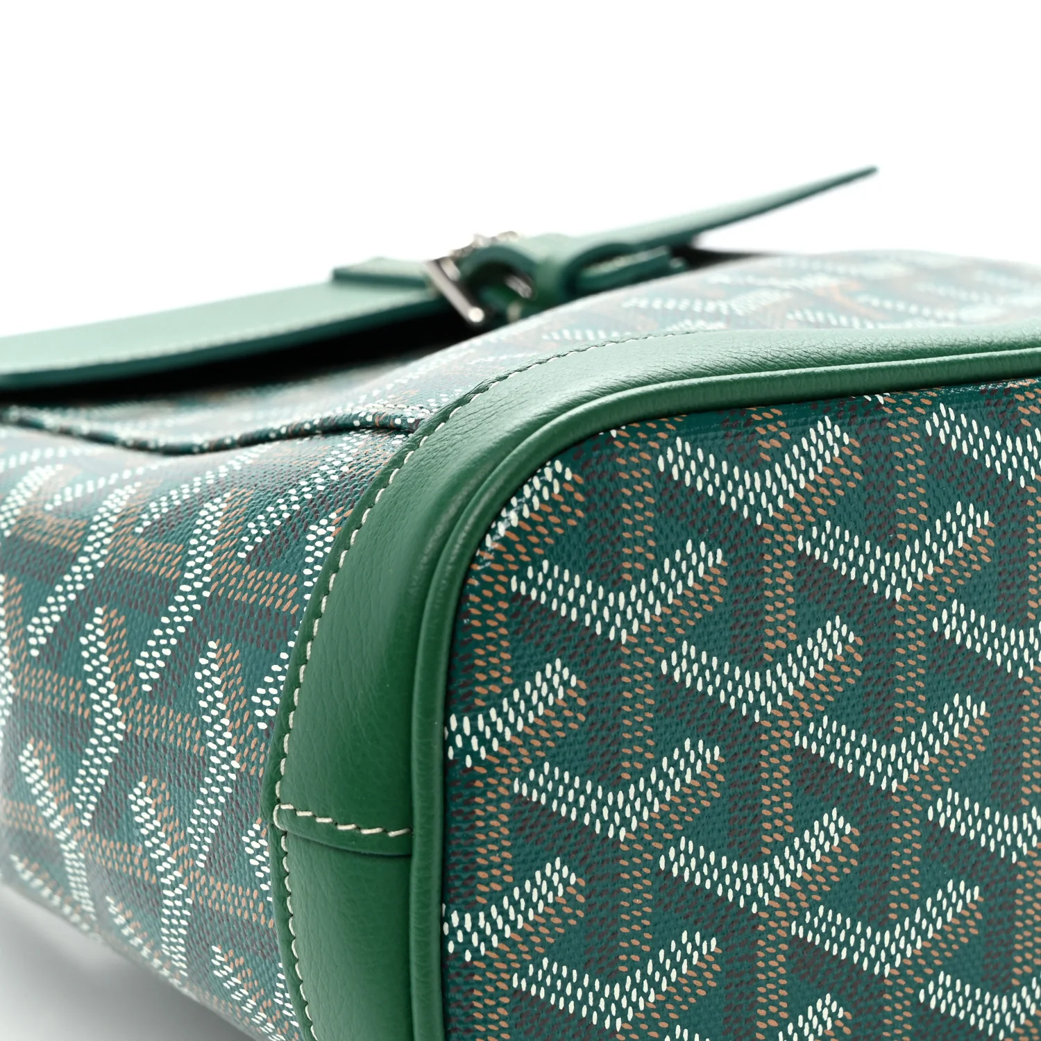 Goyardine Calfskin Mini Alpin Backpack Green - Top Club