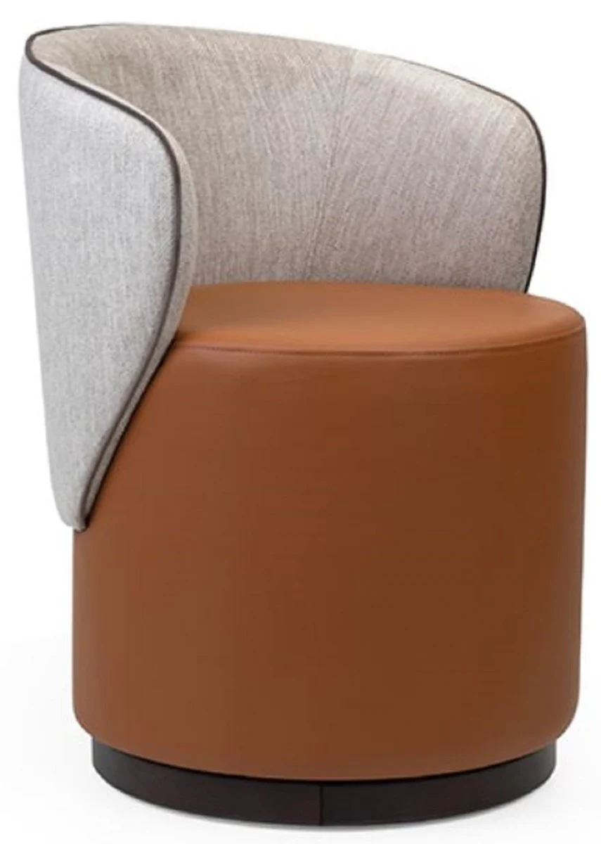 Luxury stool brown / gray H. 78.5 cm - Luxury living room & hotel furniture