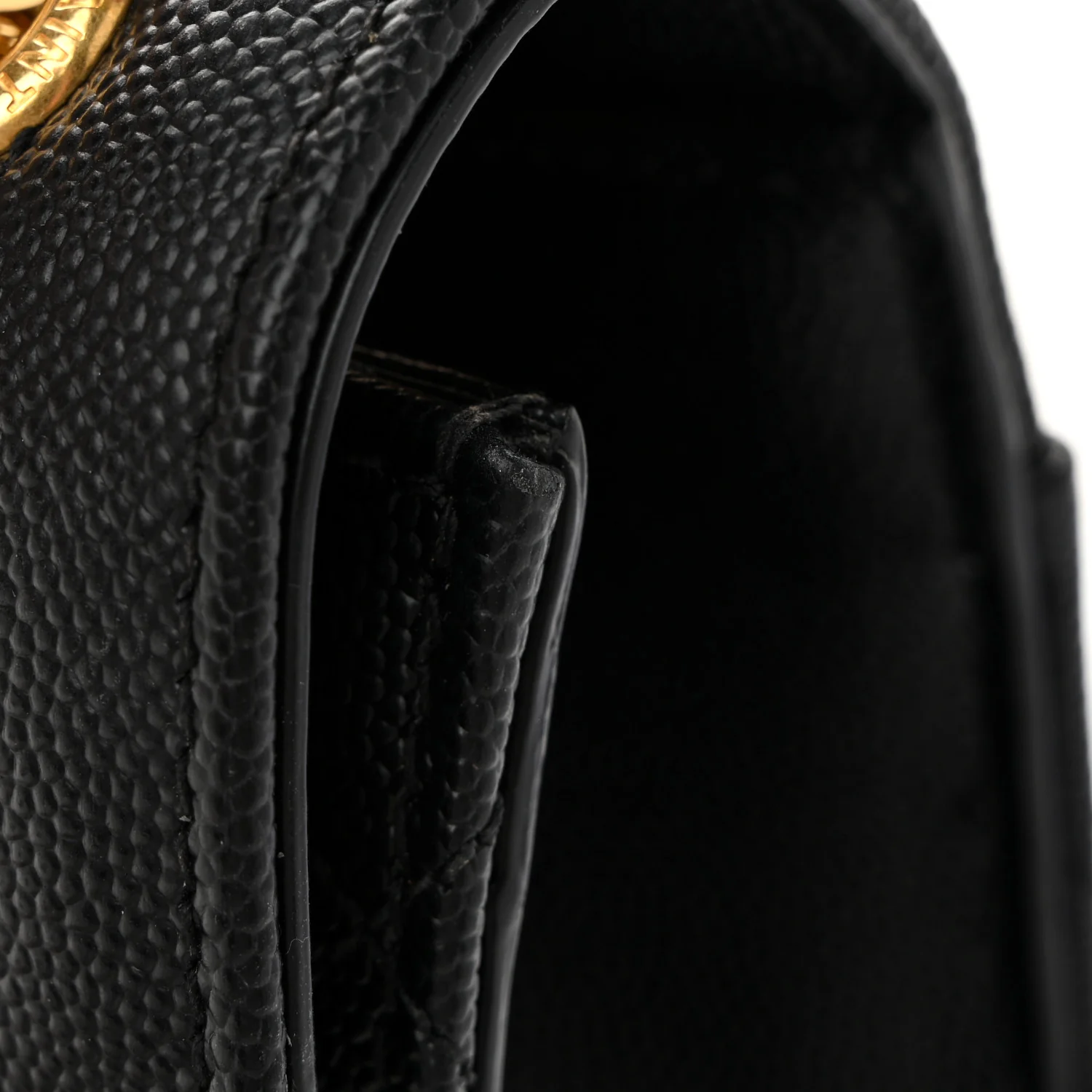 Grain De Poudre Textured Mixed Matelasse Triquilt Medium Monogram Satchel Black - Top Club