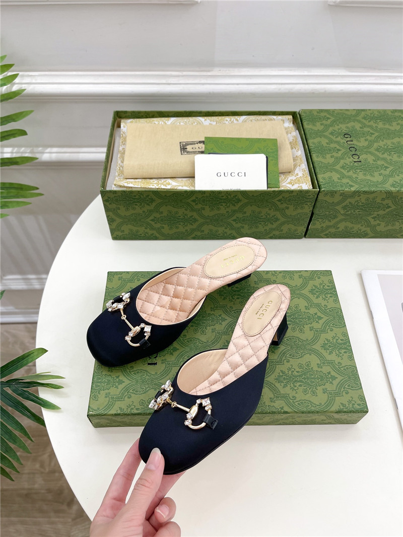 gucci new crystal horsebit mules - Sneaker Replica Workshop
